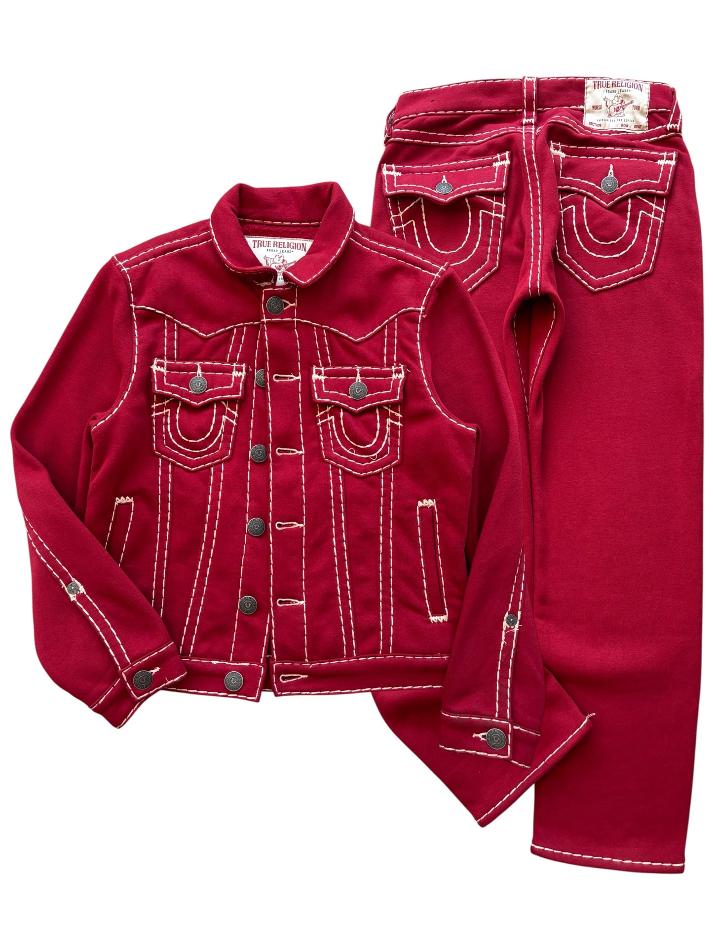 True Religion Full Red Set