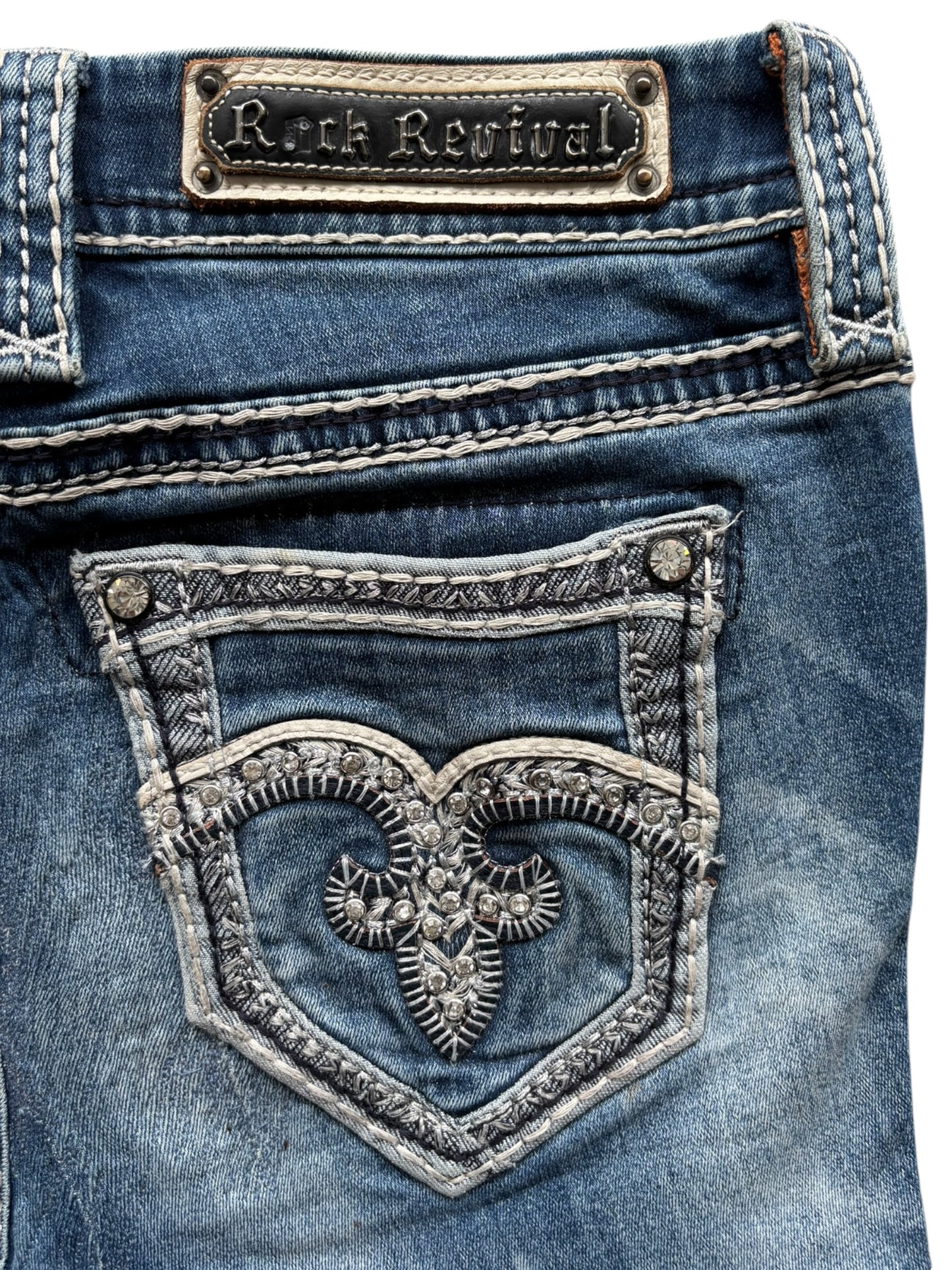 Rock Revival Denim Skirt