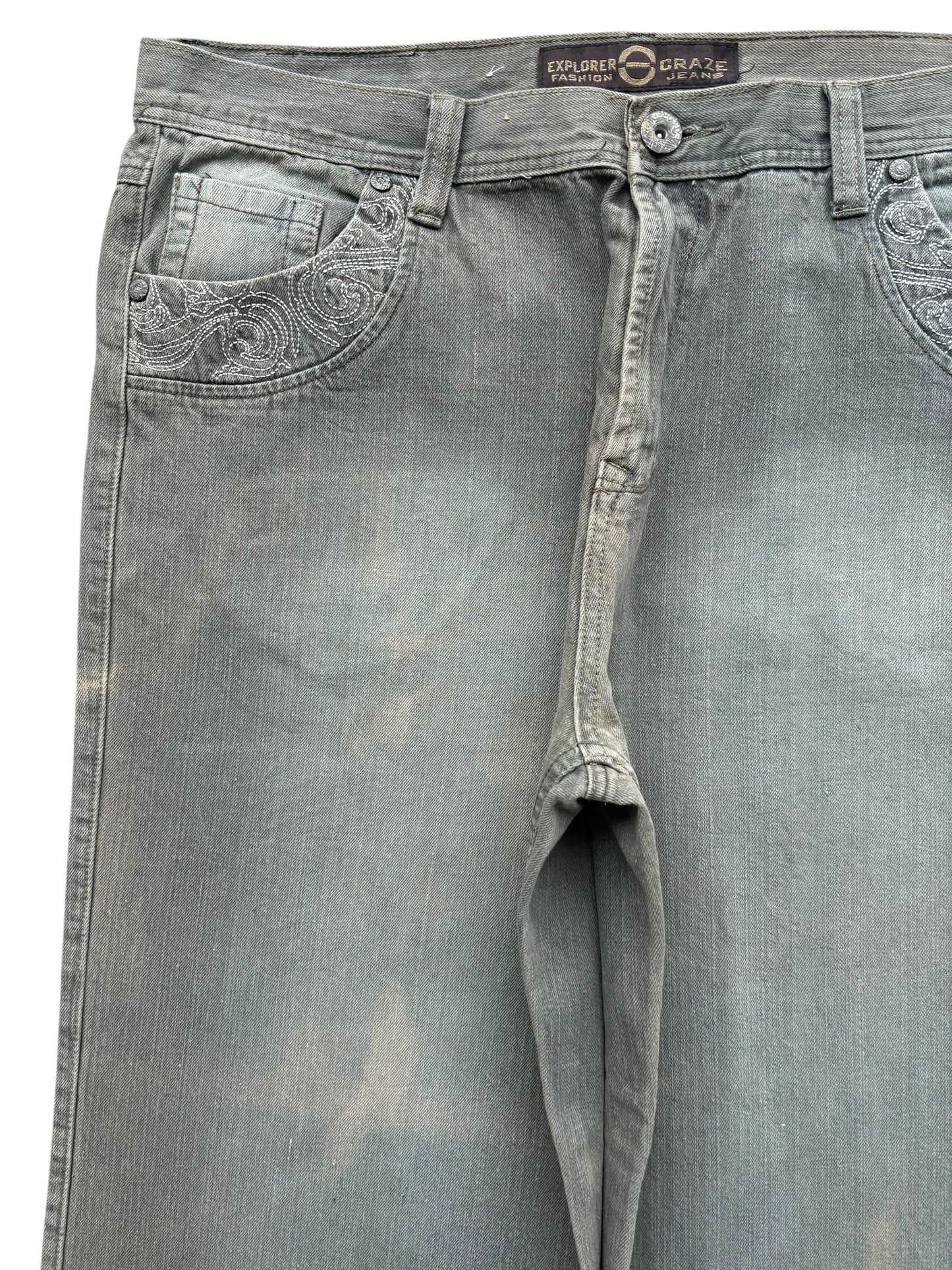 Bootleg Armani Denim Jeans