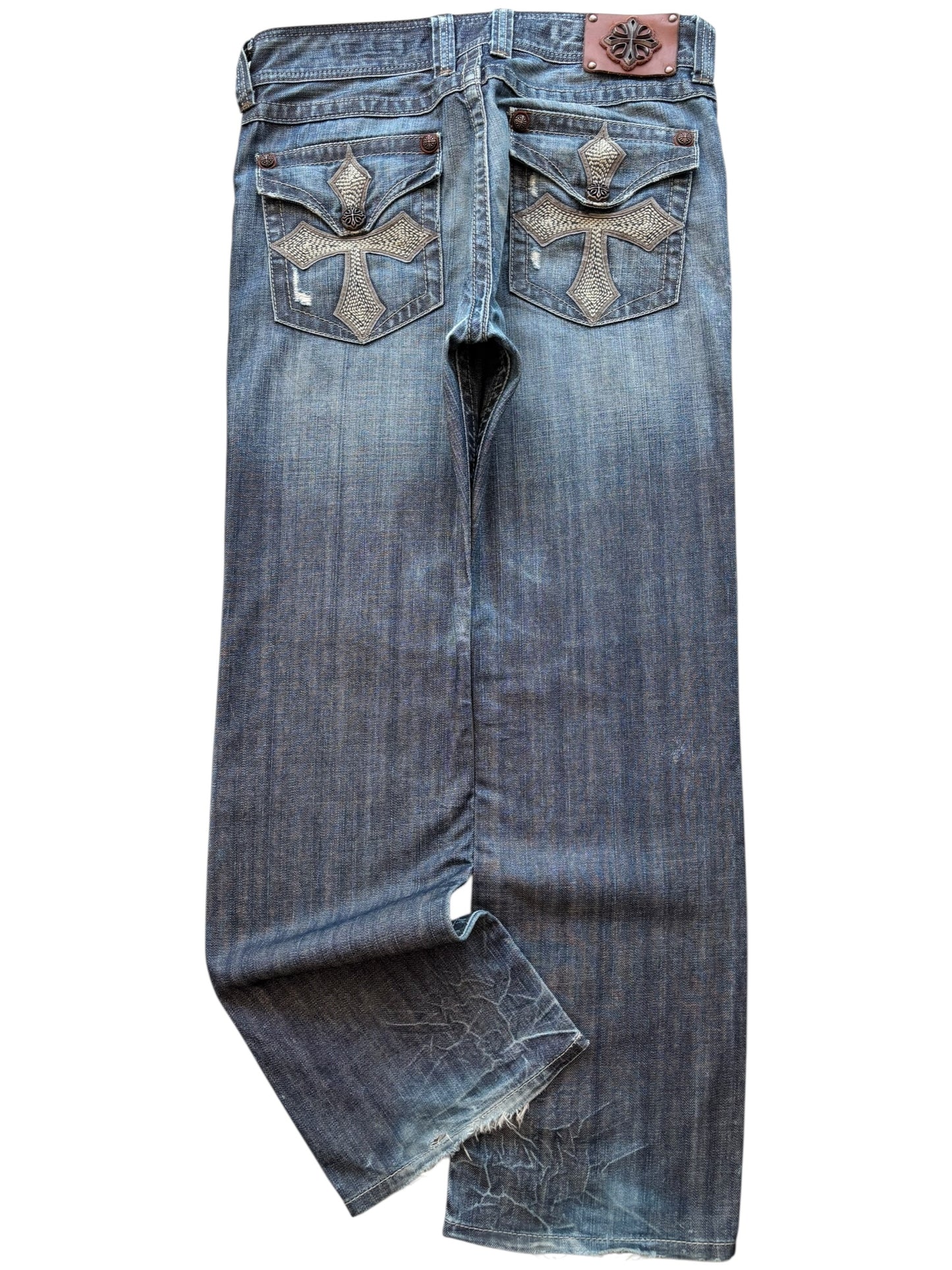 Affliction Wax Denim Jeans