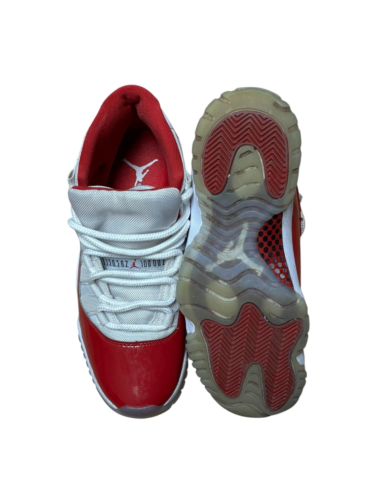 Red/White Jordan 11s