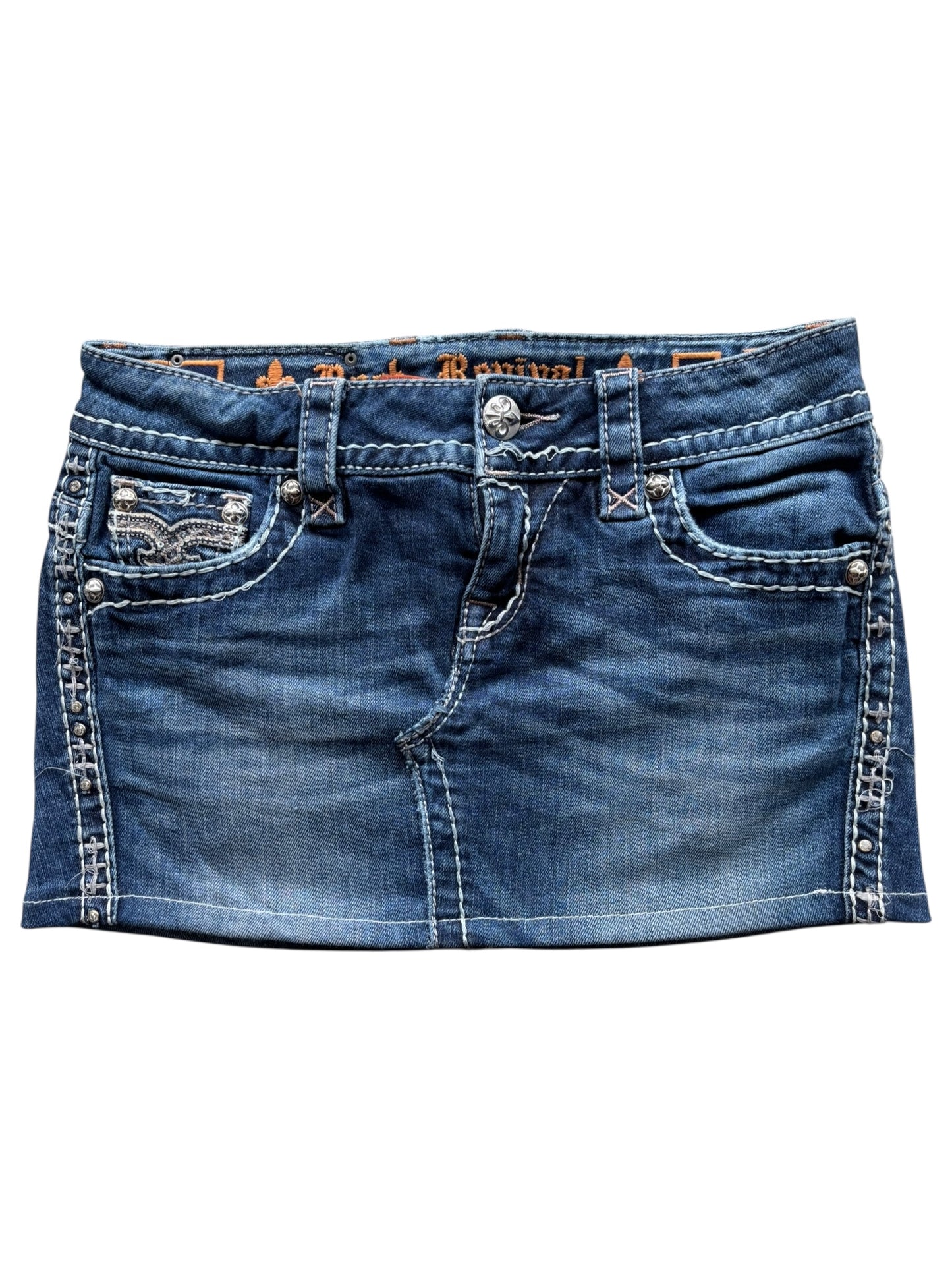 Rock Revival Denim Skirt
