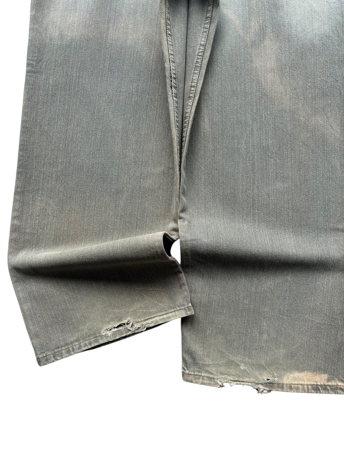 Bootleg Armani Denim Jeans