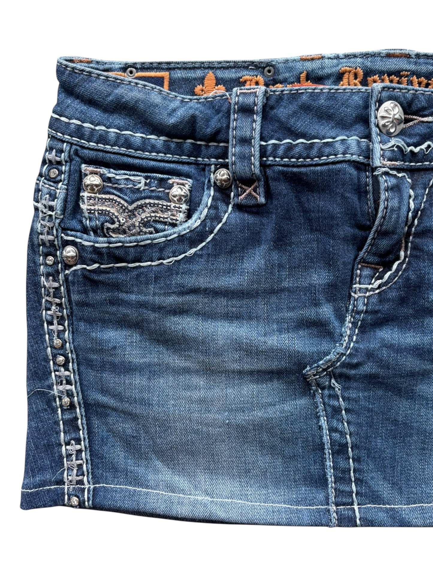 Rock Revival Denim Skirt