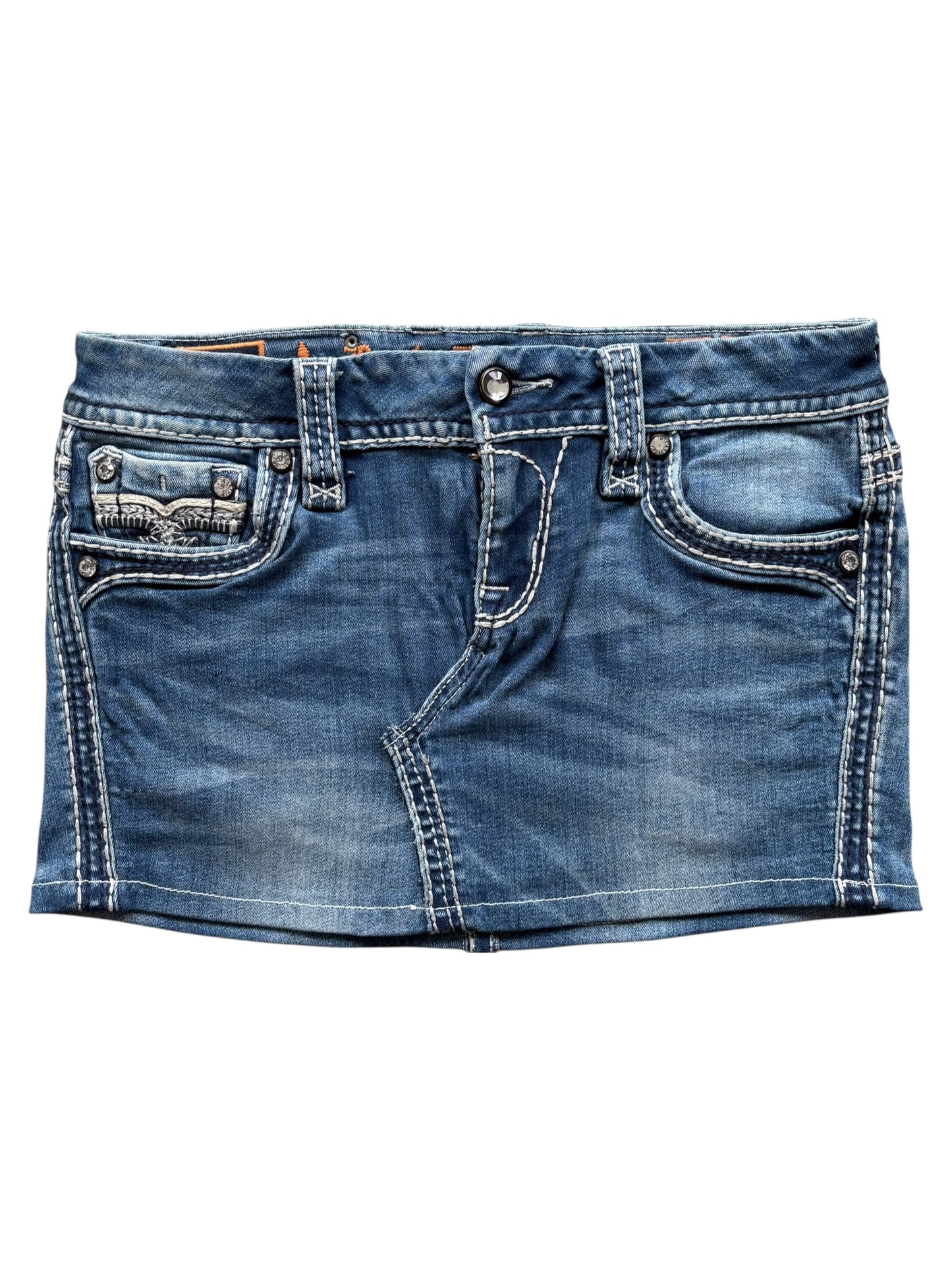 Rock Revival Denim Skirt