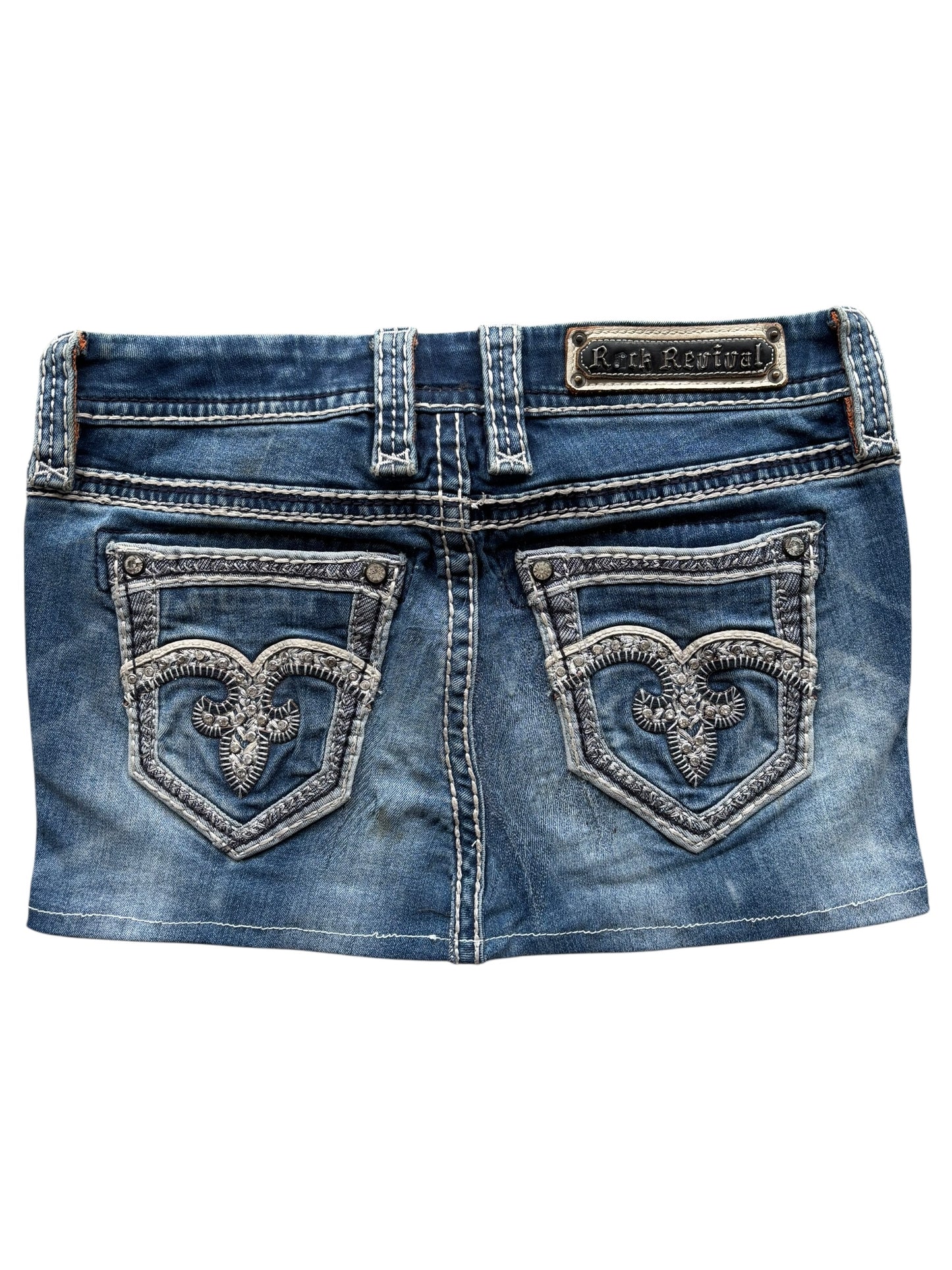 Rock Revival Denim Skirt