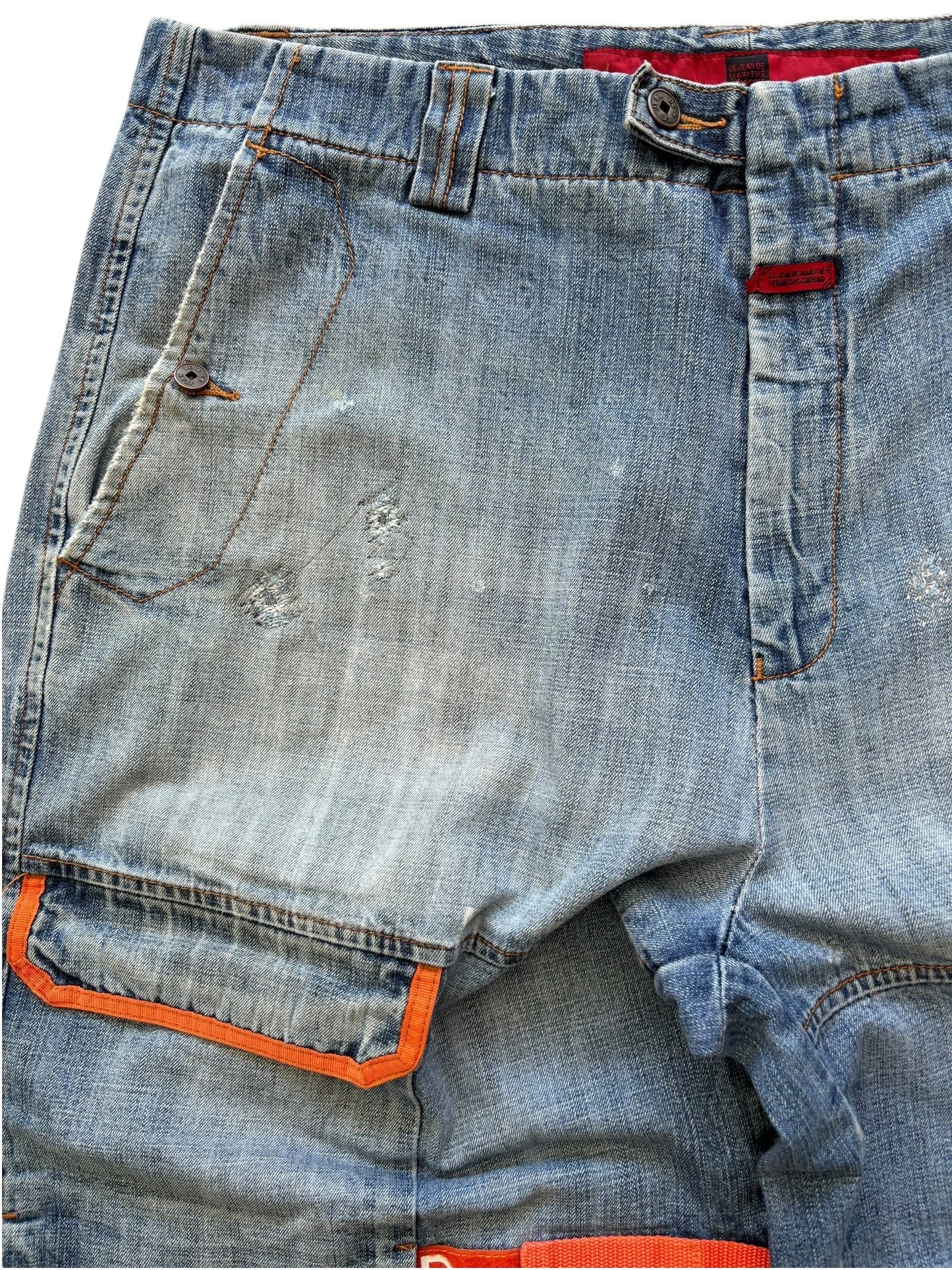 Marithé + François Girbaud Denim Shorts