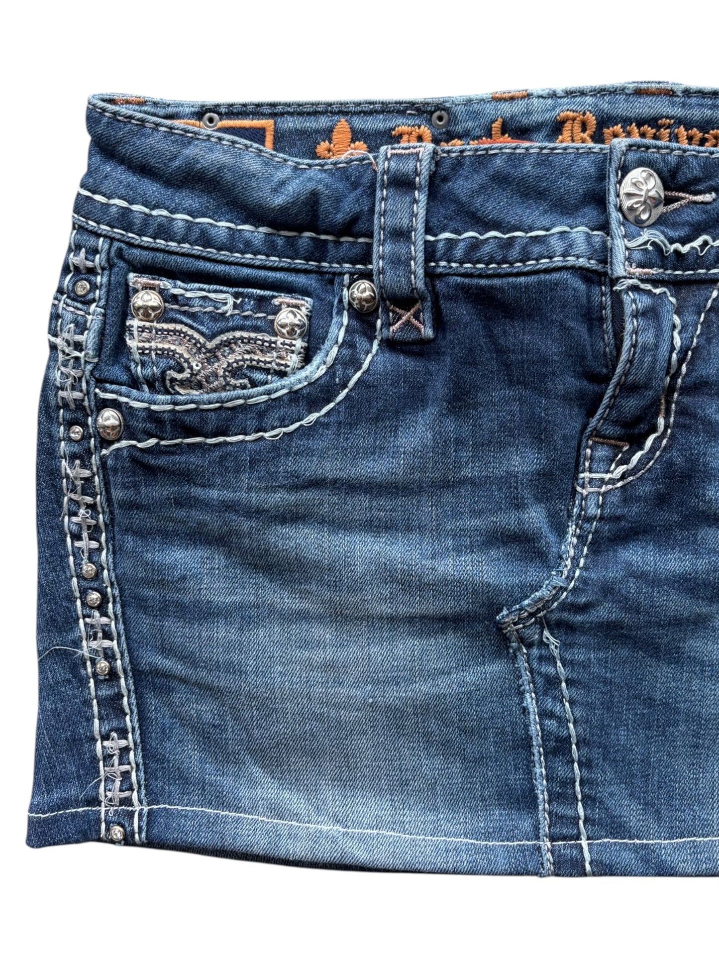 Rock Revival Denim Skirt
