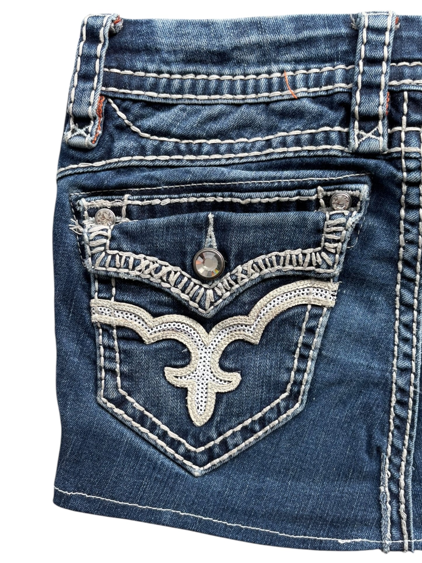 Rock Revival Denim Skirt