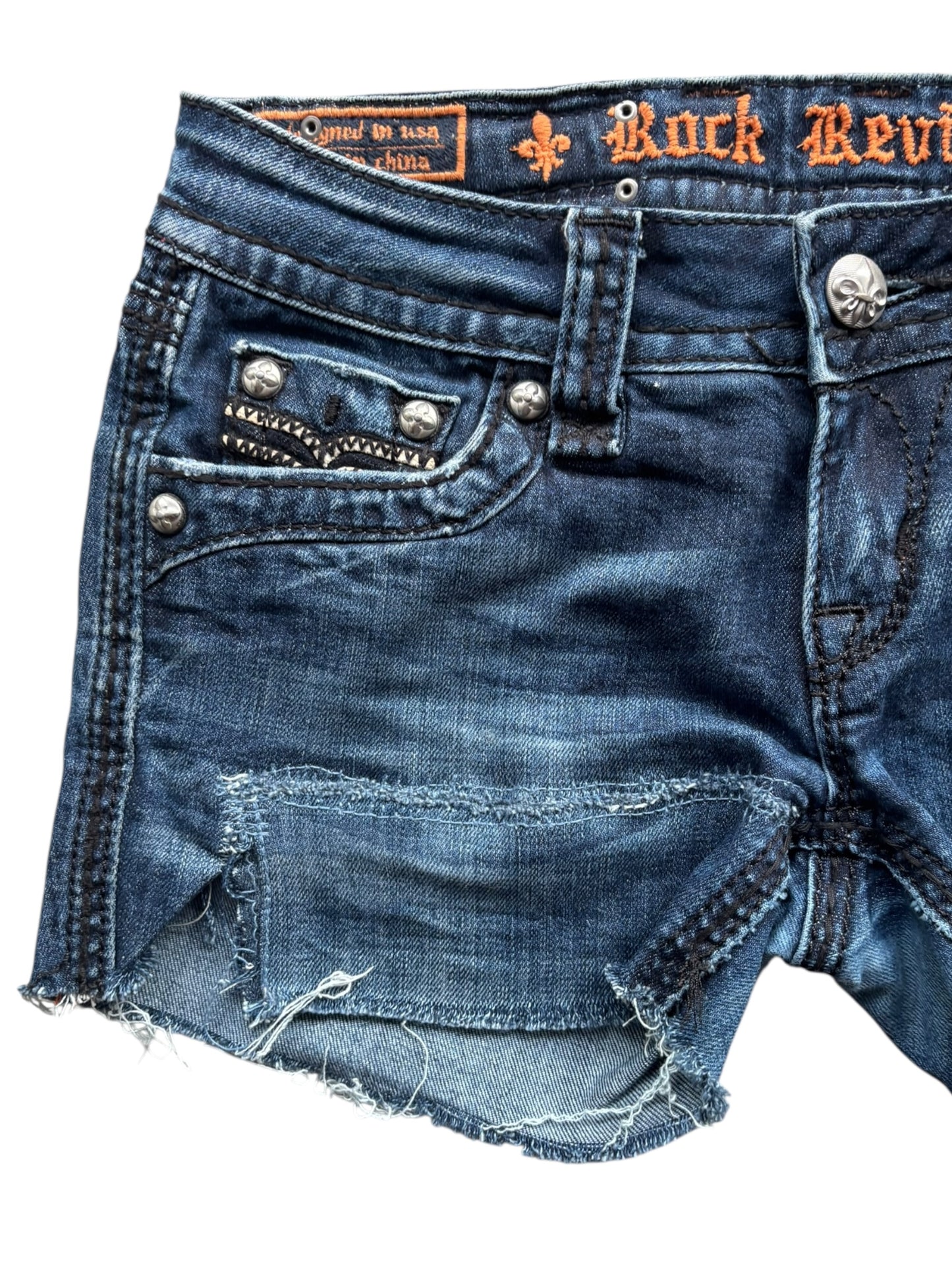 Rock Revival Denim Shorts