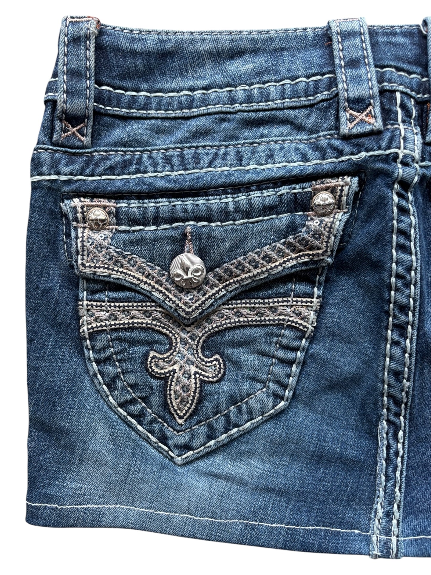 Rock Revival Denim Skirt