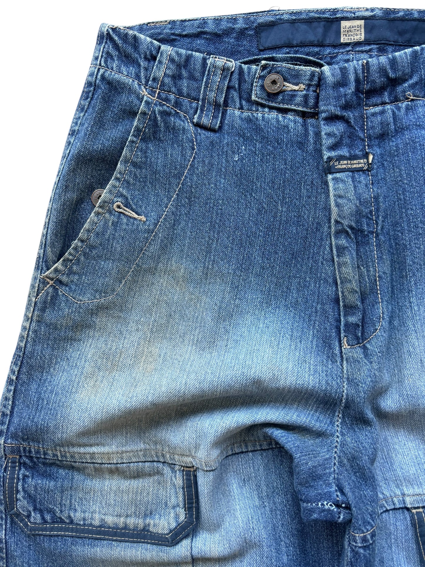 Marithé + François Girbaud Denim Shorts