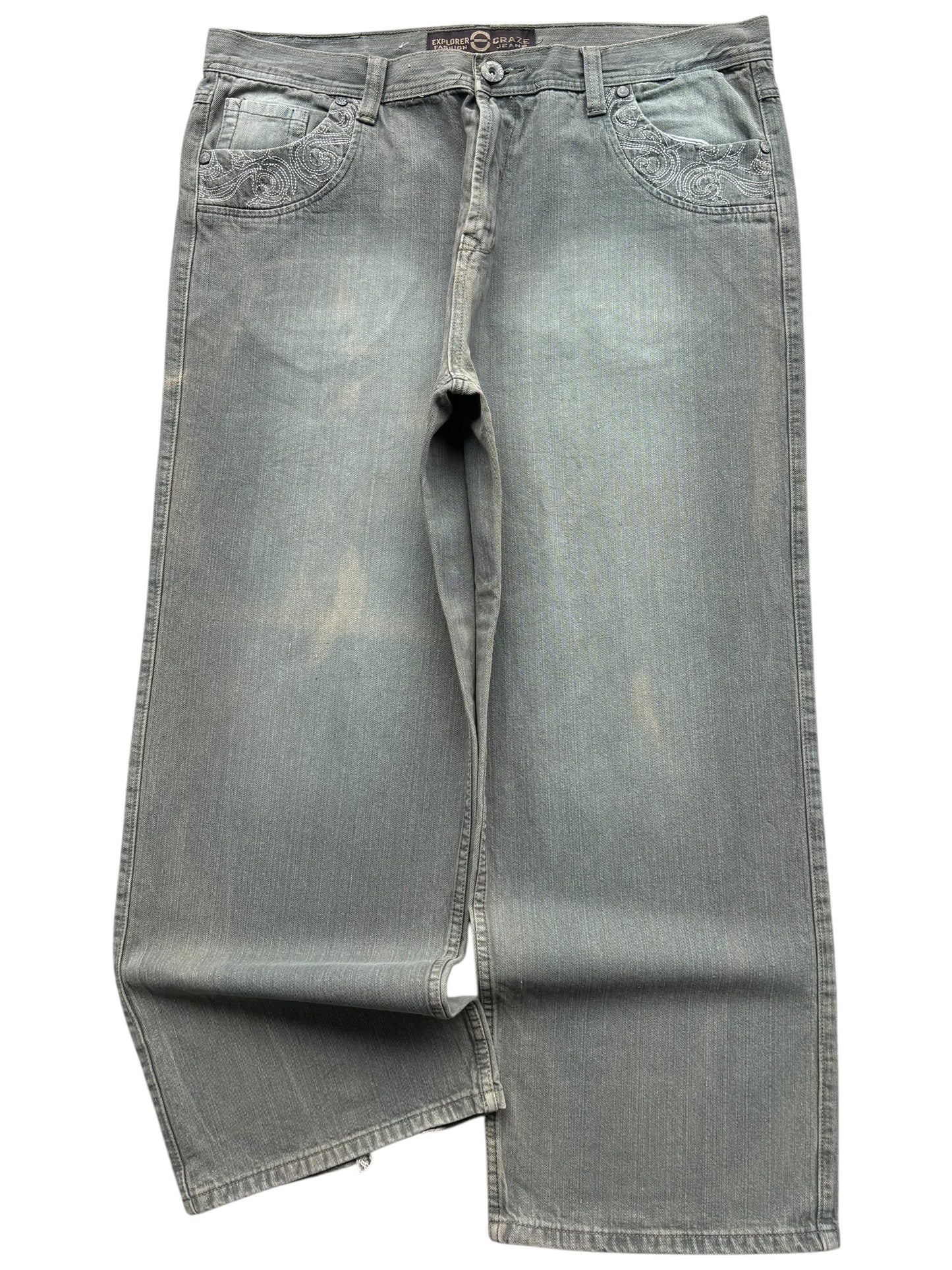 Bootleg Armani Denim Jeans