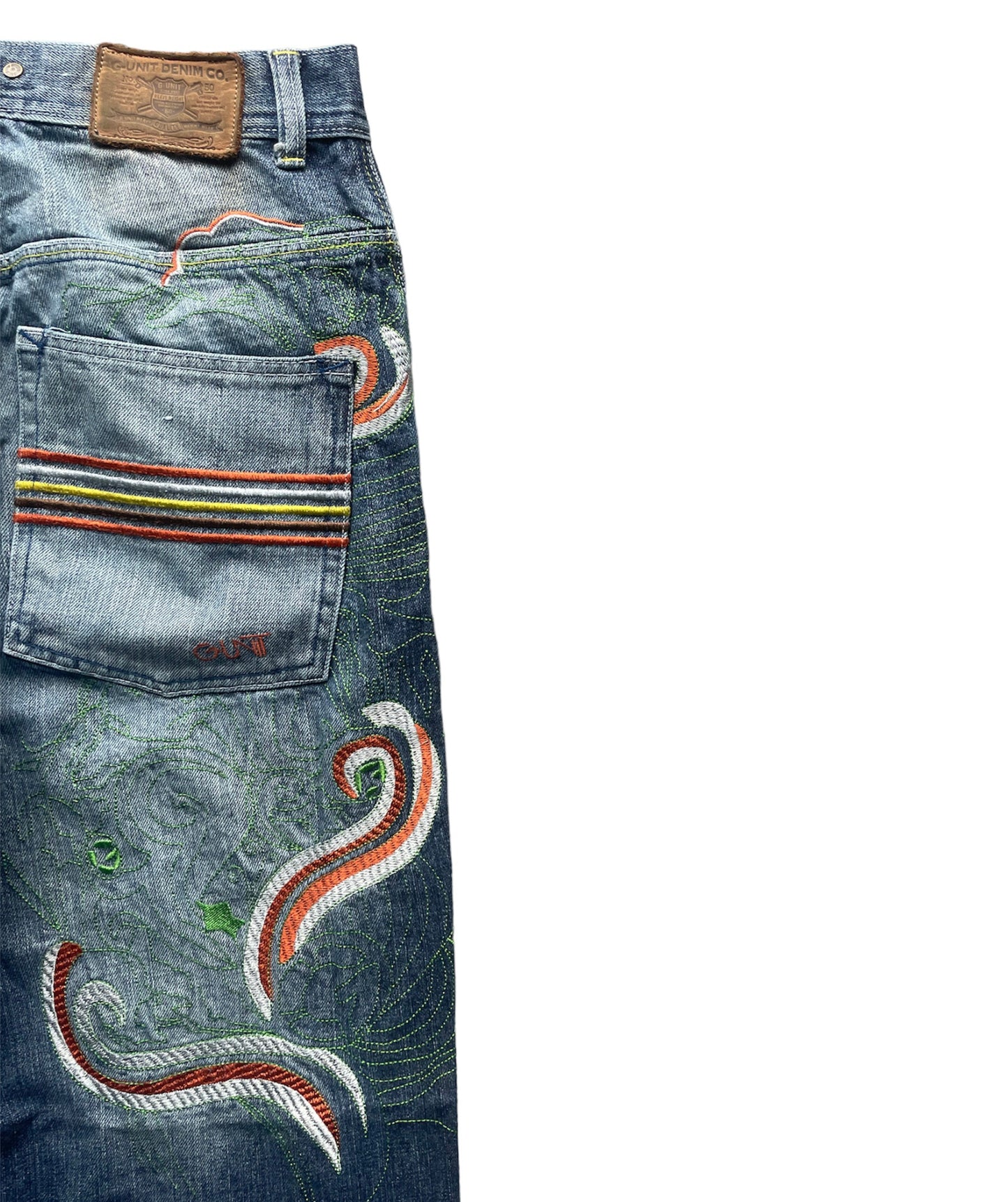 Jeans de mezclilla con unidad G