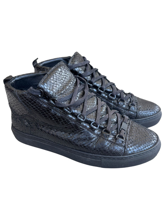 Balenciaga Arena Black Snakeskin