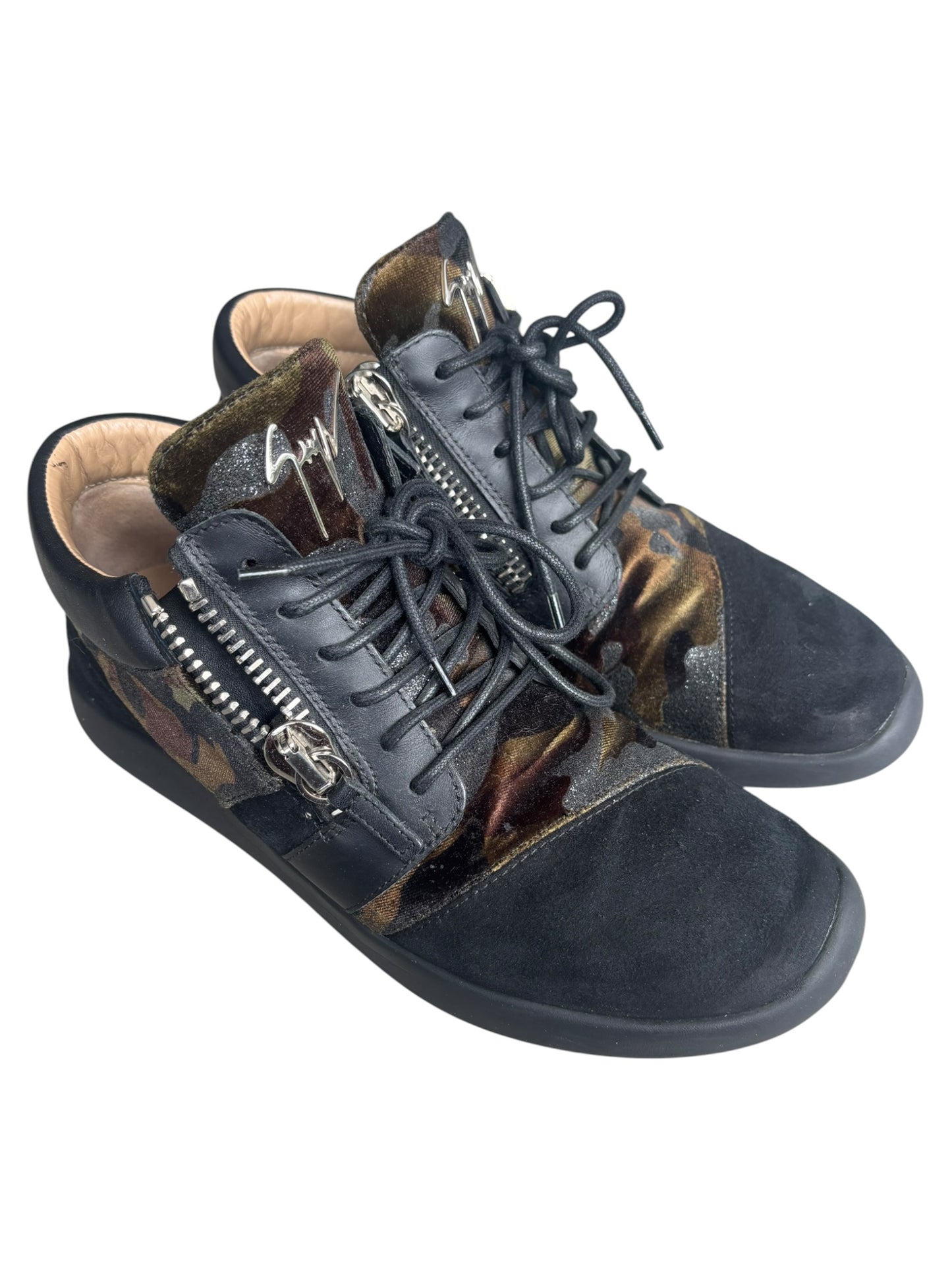 Giuseppe Zanotti Camo Trainers