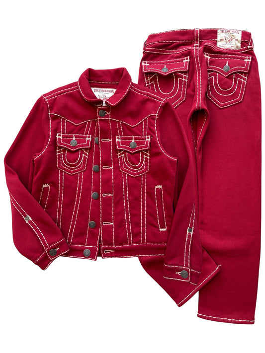 True Religion Full Red Set