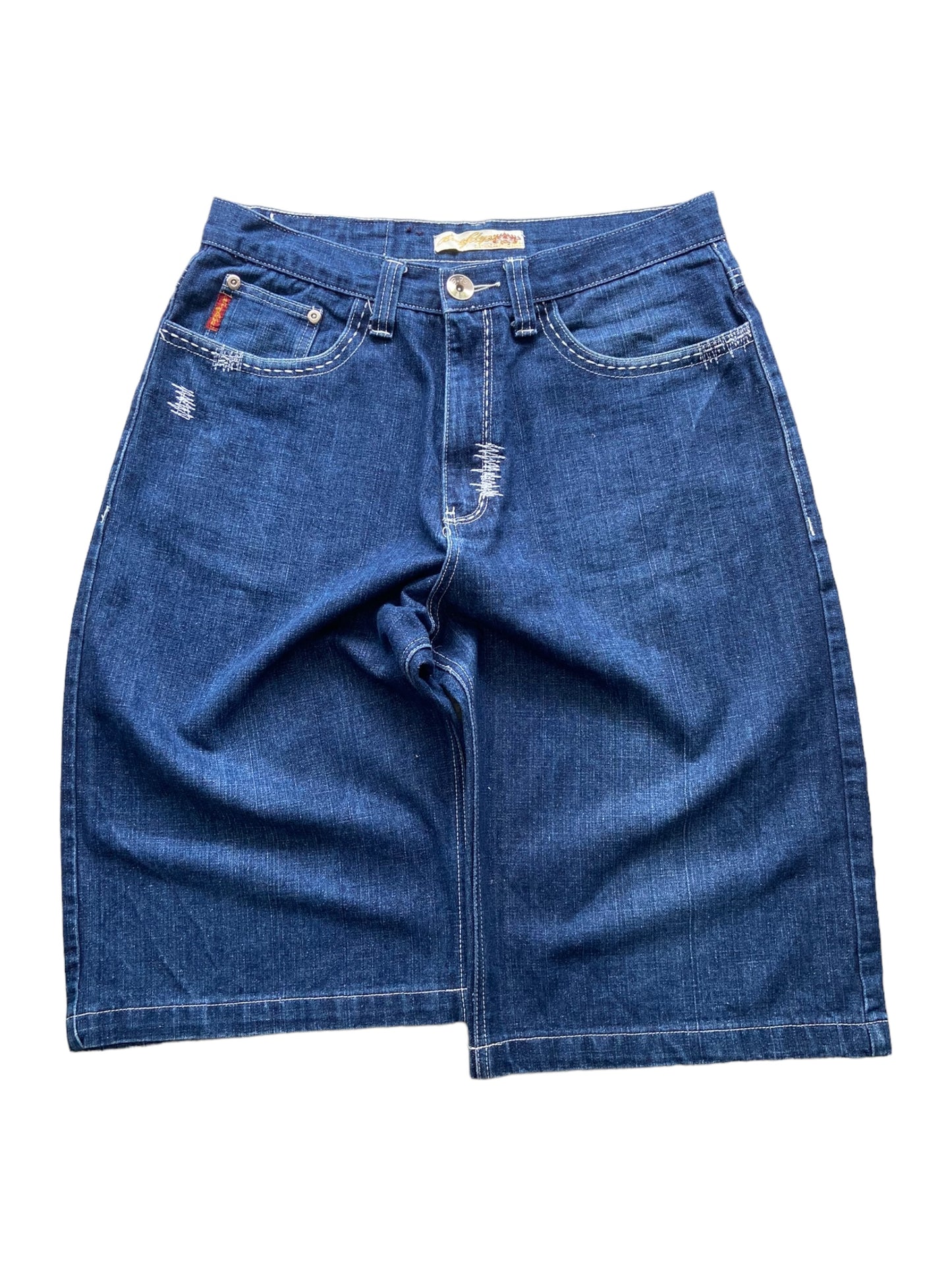 Brooklyn Express Denim Shorts