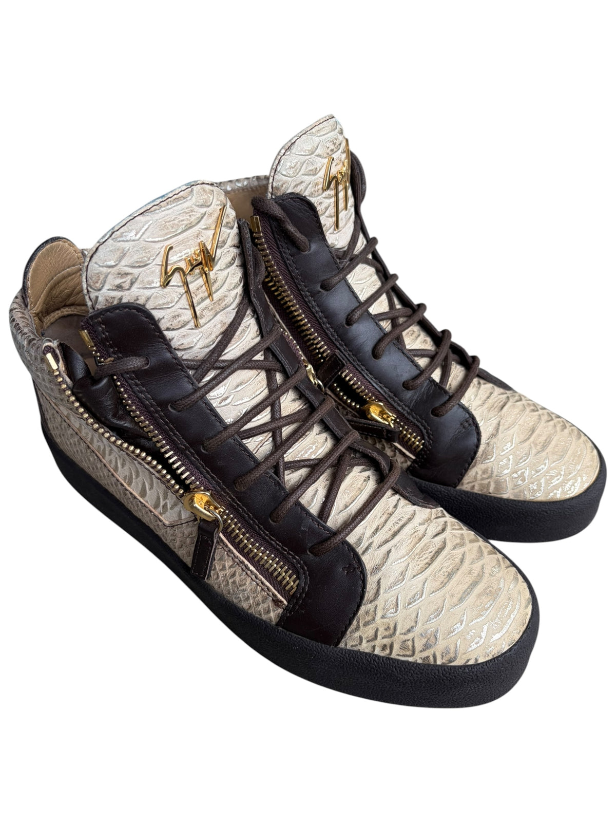 Giuseppe Zanotti Mid Ofelia Snake Print (EU42)