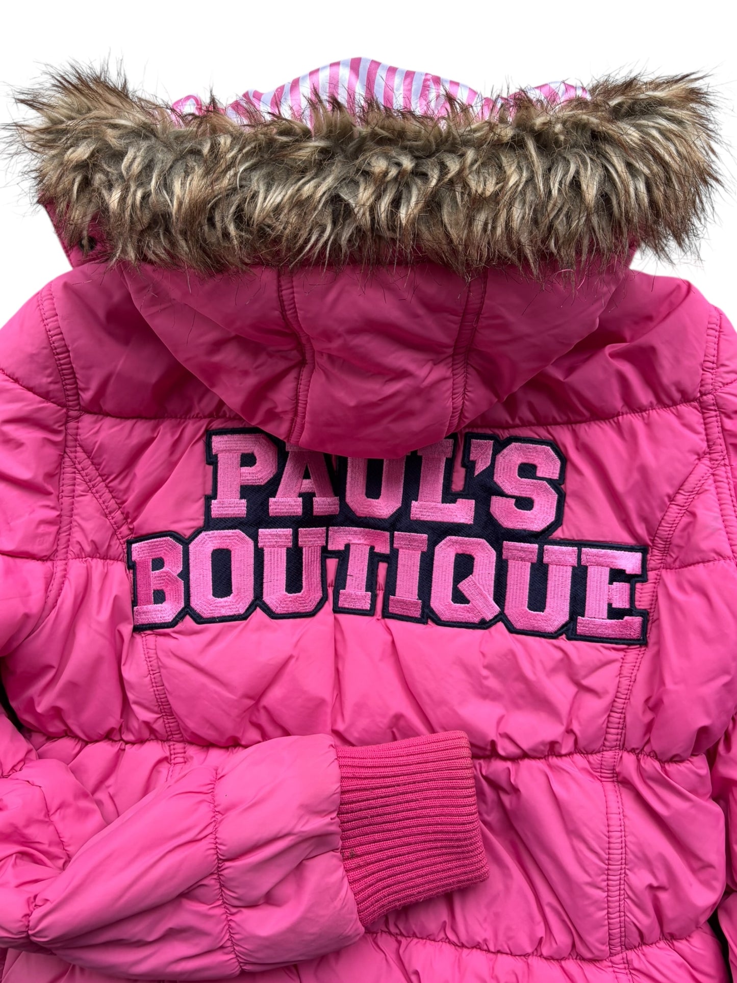 Paul’s Boutique Fur Hooded Puffer