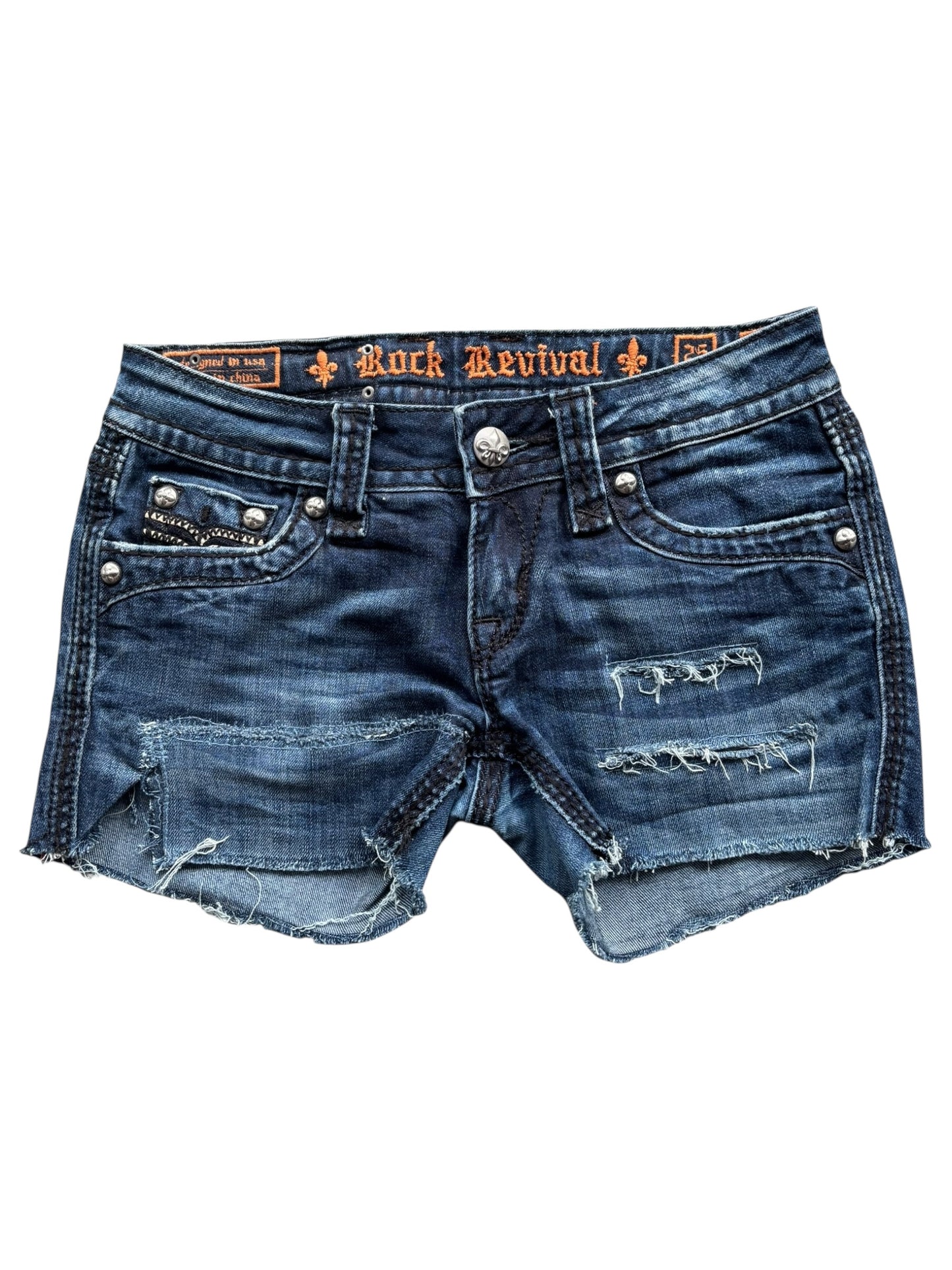 Rock Revival Denim Shorts
