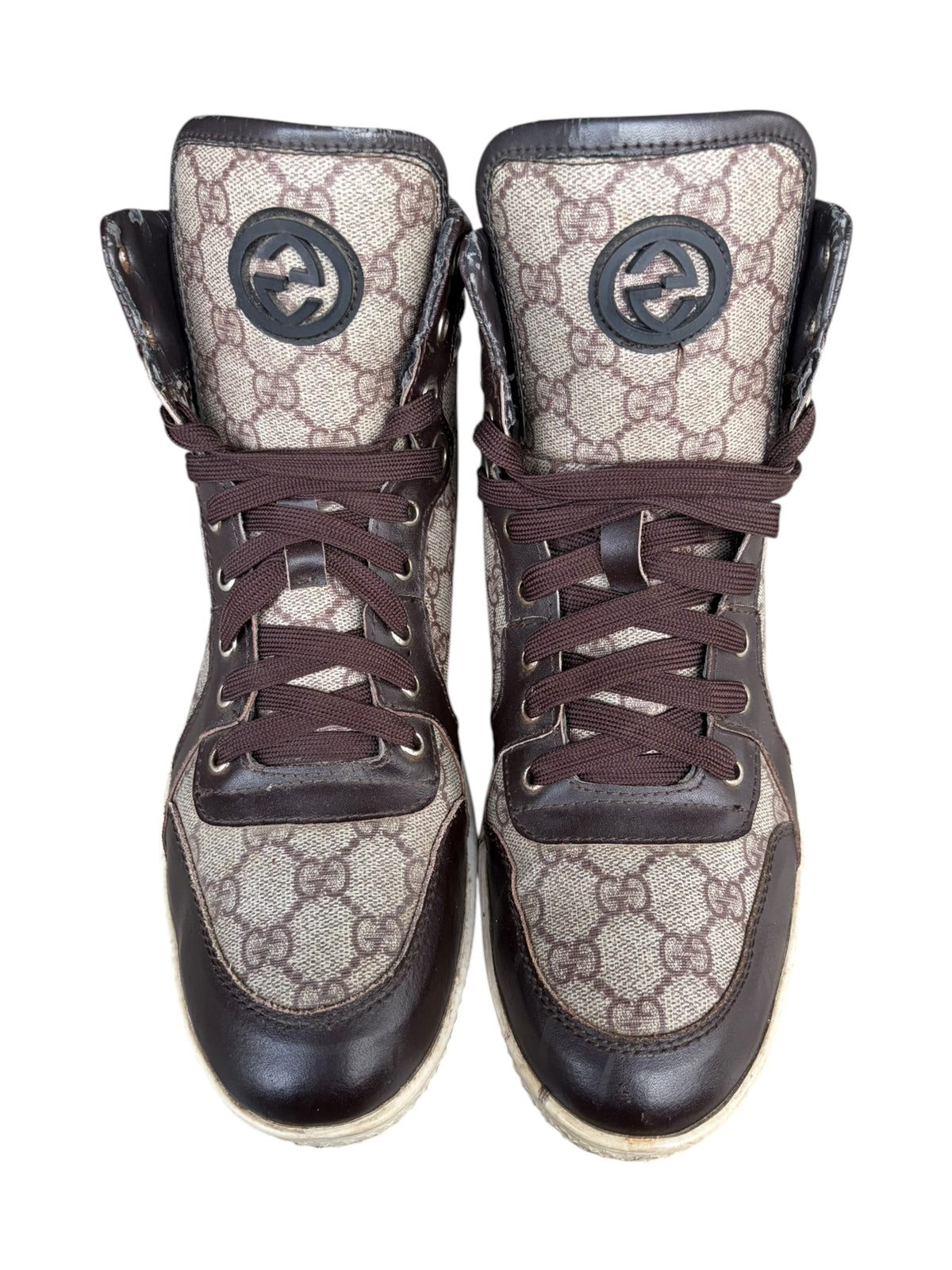 Gucci Monogram High Tops (EU42)