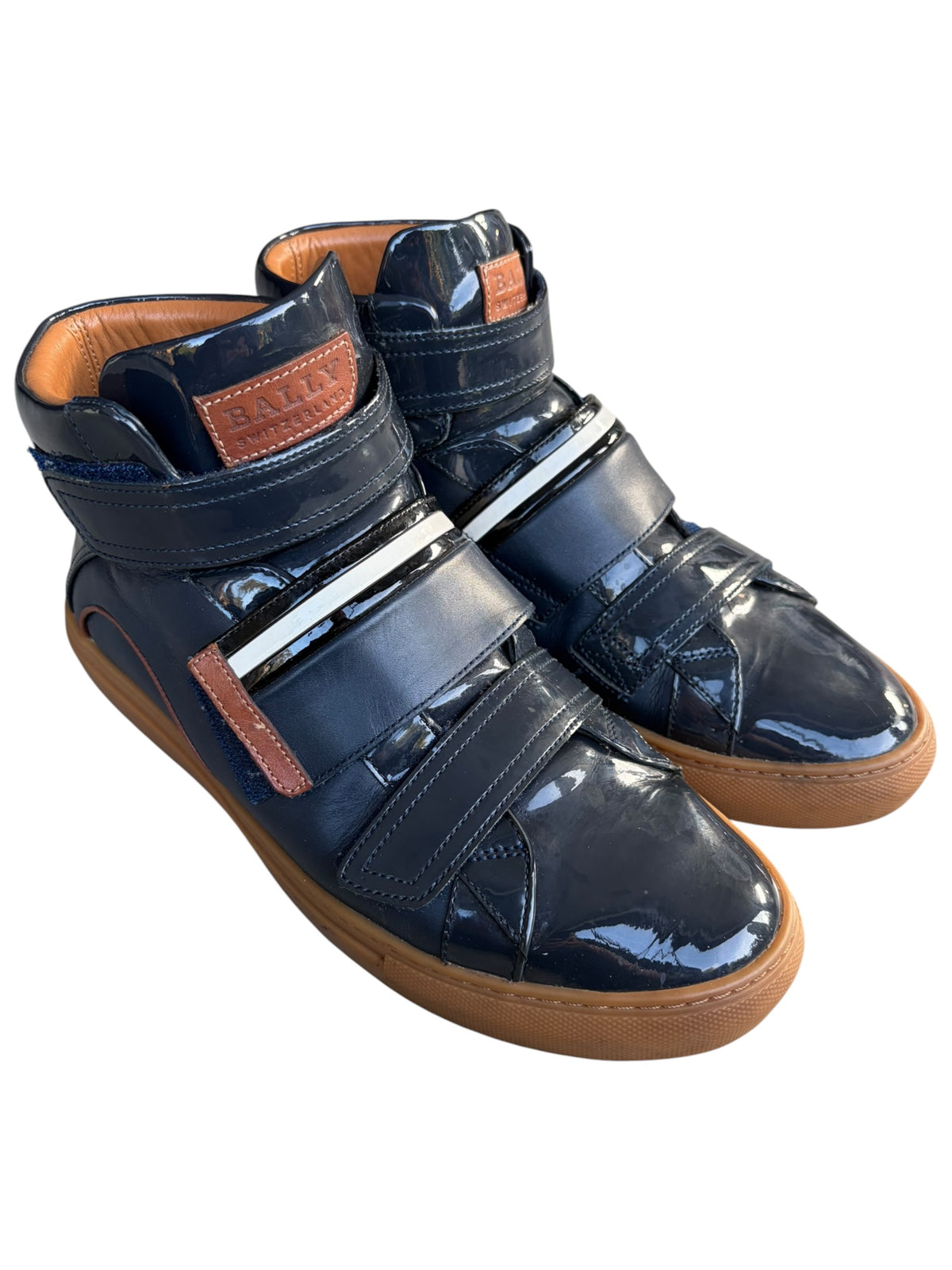 Bally Strap High Tops (UK8.5)