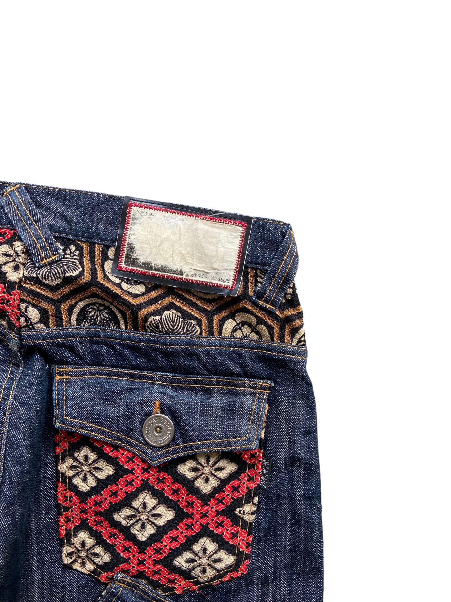 Juvenile Delinquent Multi-Pocket Denim Jeans