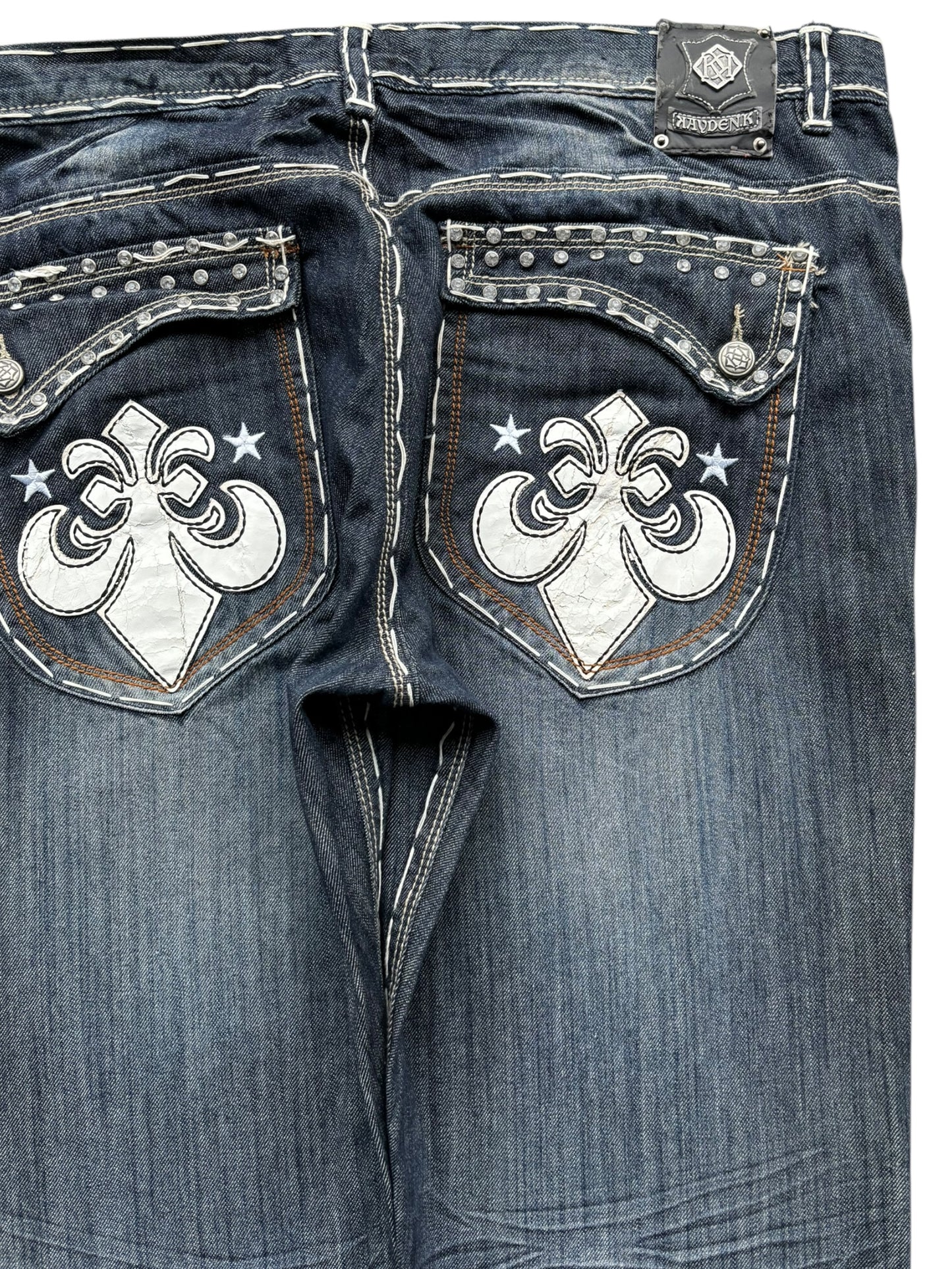 Affliction Style Denim Jeans