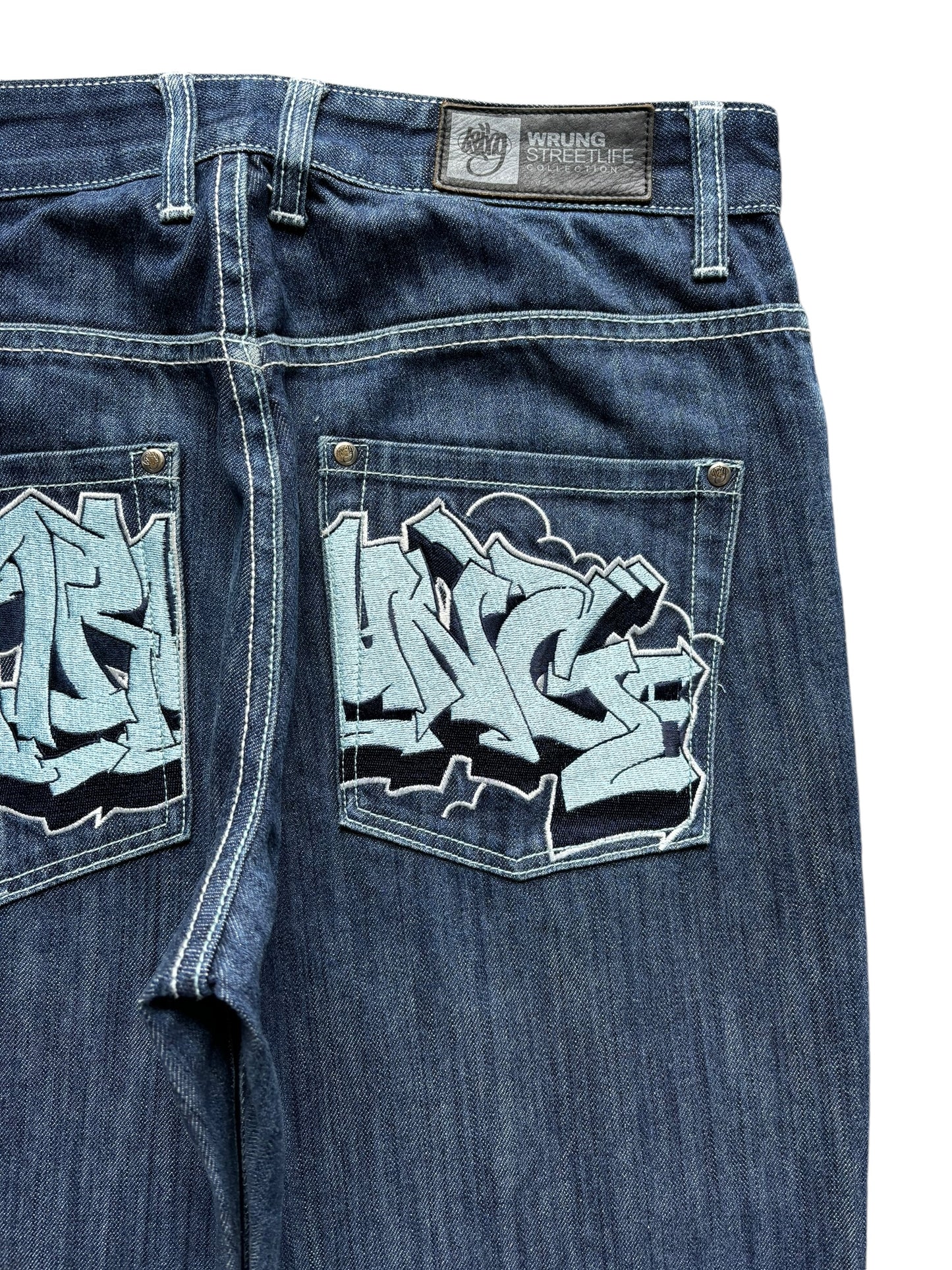 Wrung Denim Jeans