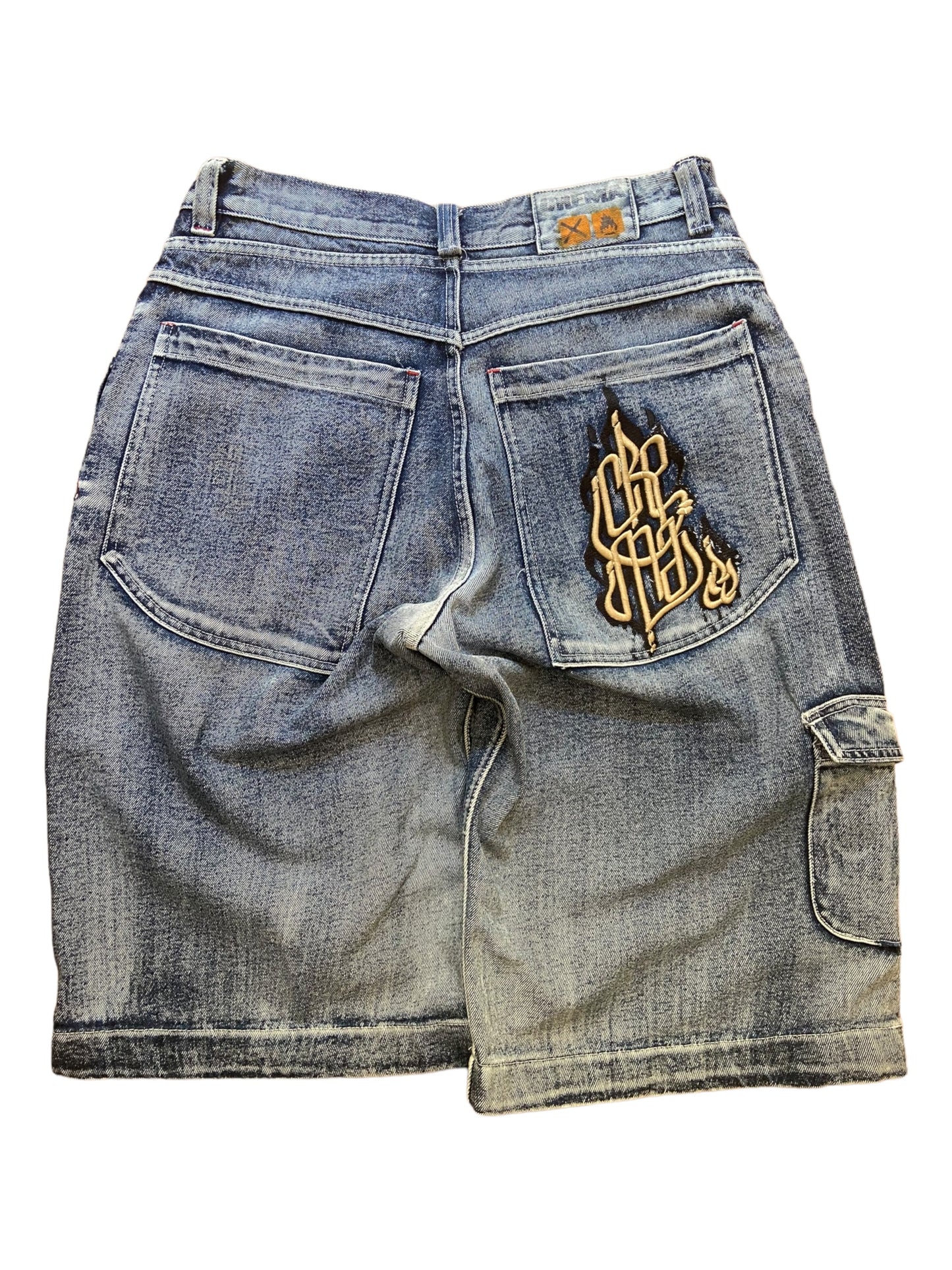 Crema Denim Shorts