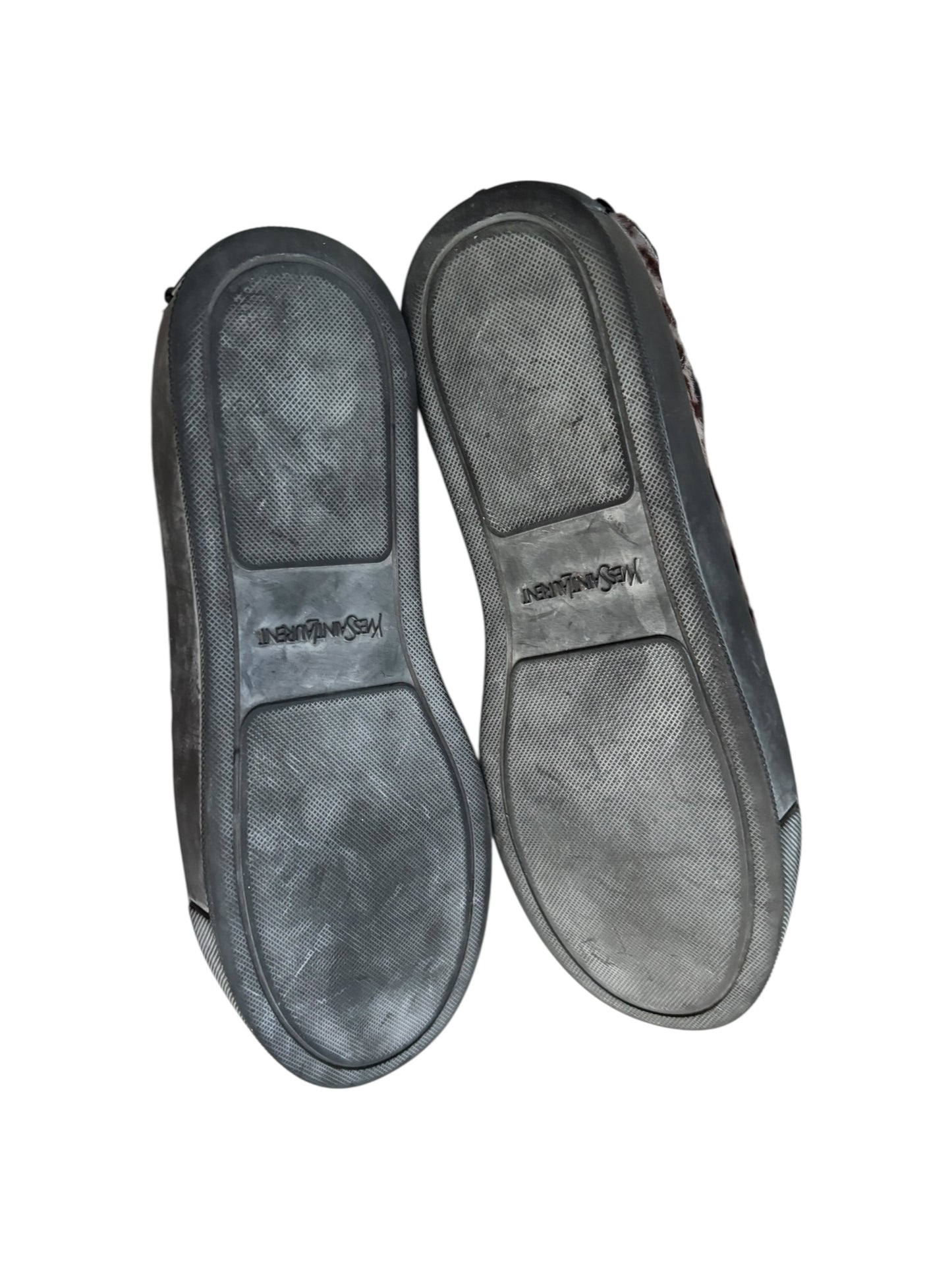 YSL Leopard Print Trainers