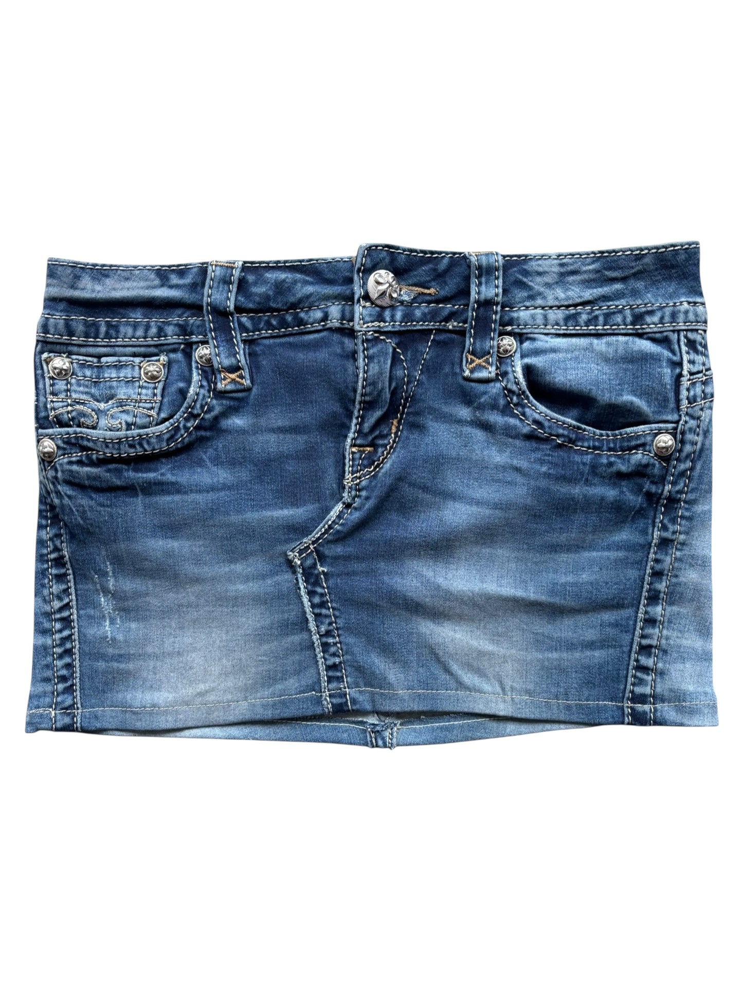 Rock Revival Denim Skirt