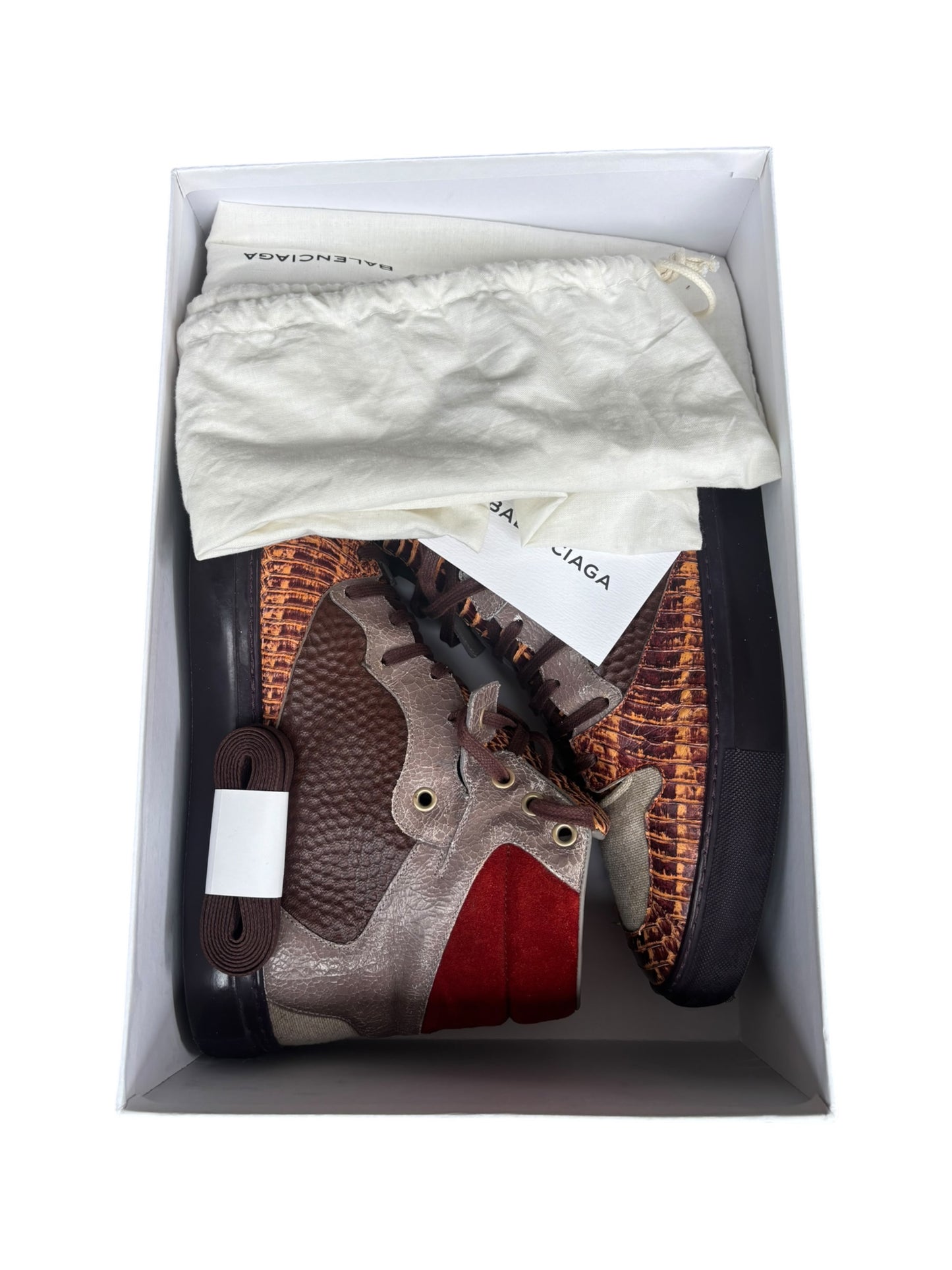 Balenciaga Python High Tops