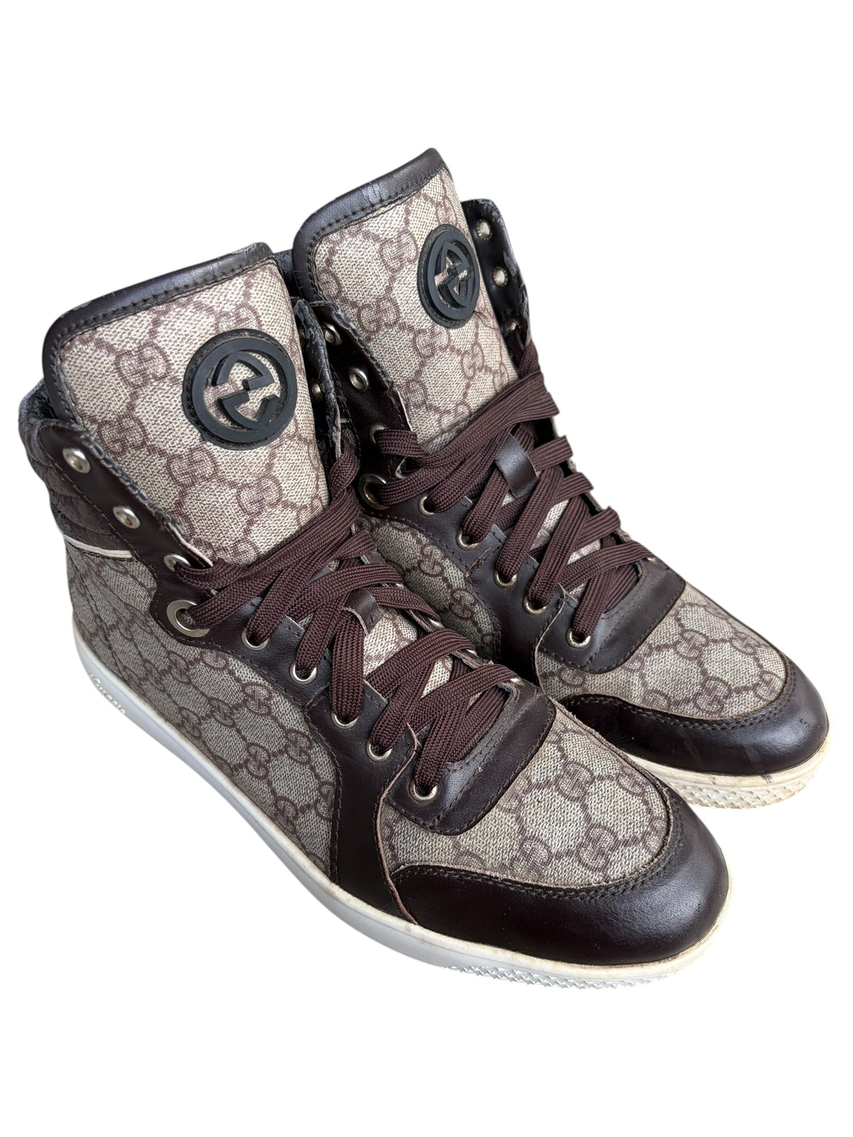 Gucci Monogram High Tops (EU42)