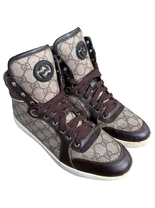 Gucci Monogram High Tops (EU42)