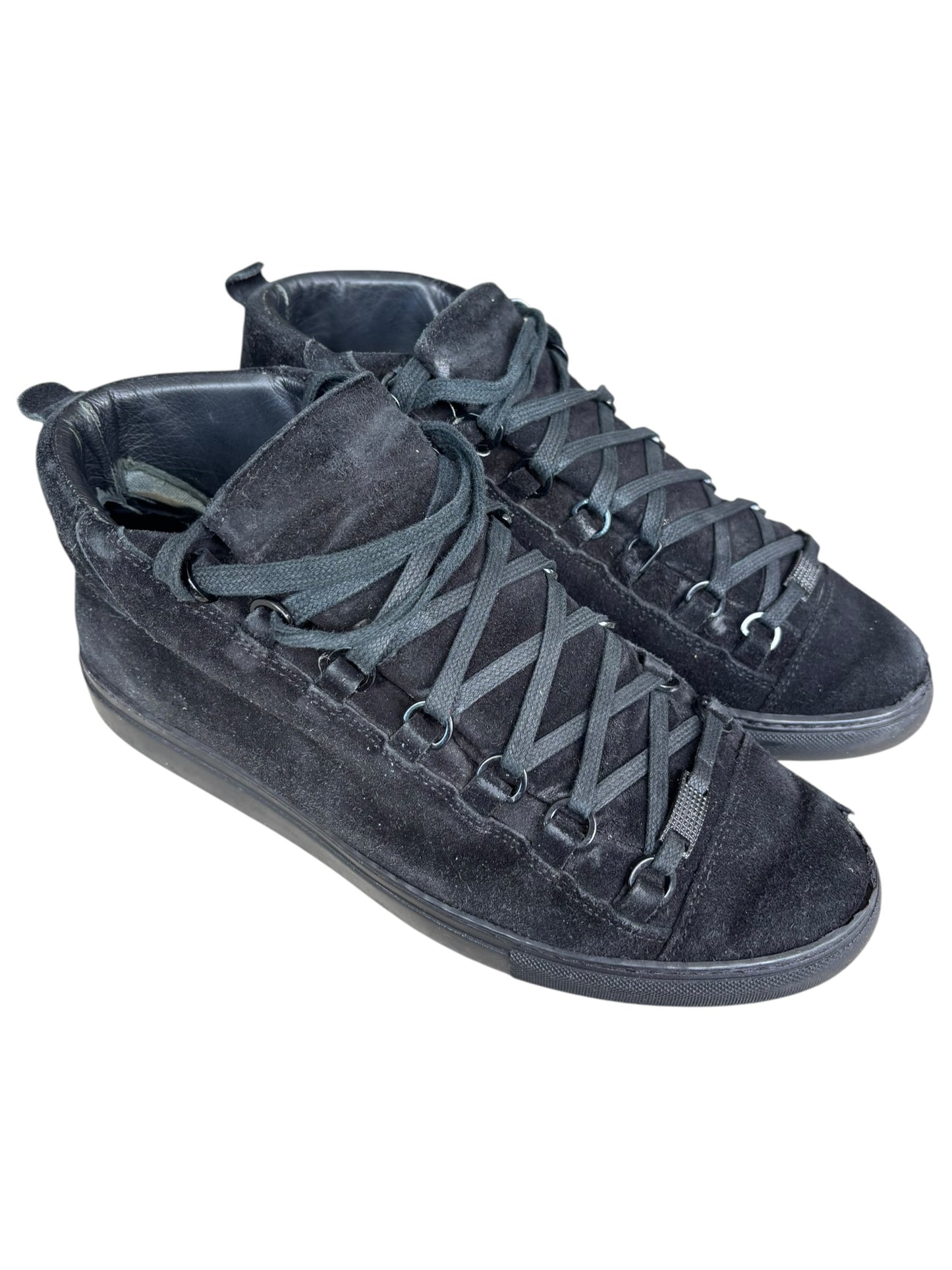Balenciaga Arena High “Black Suede”