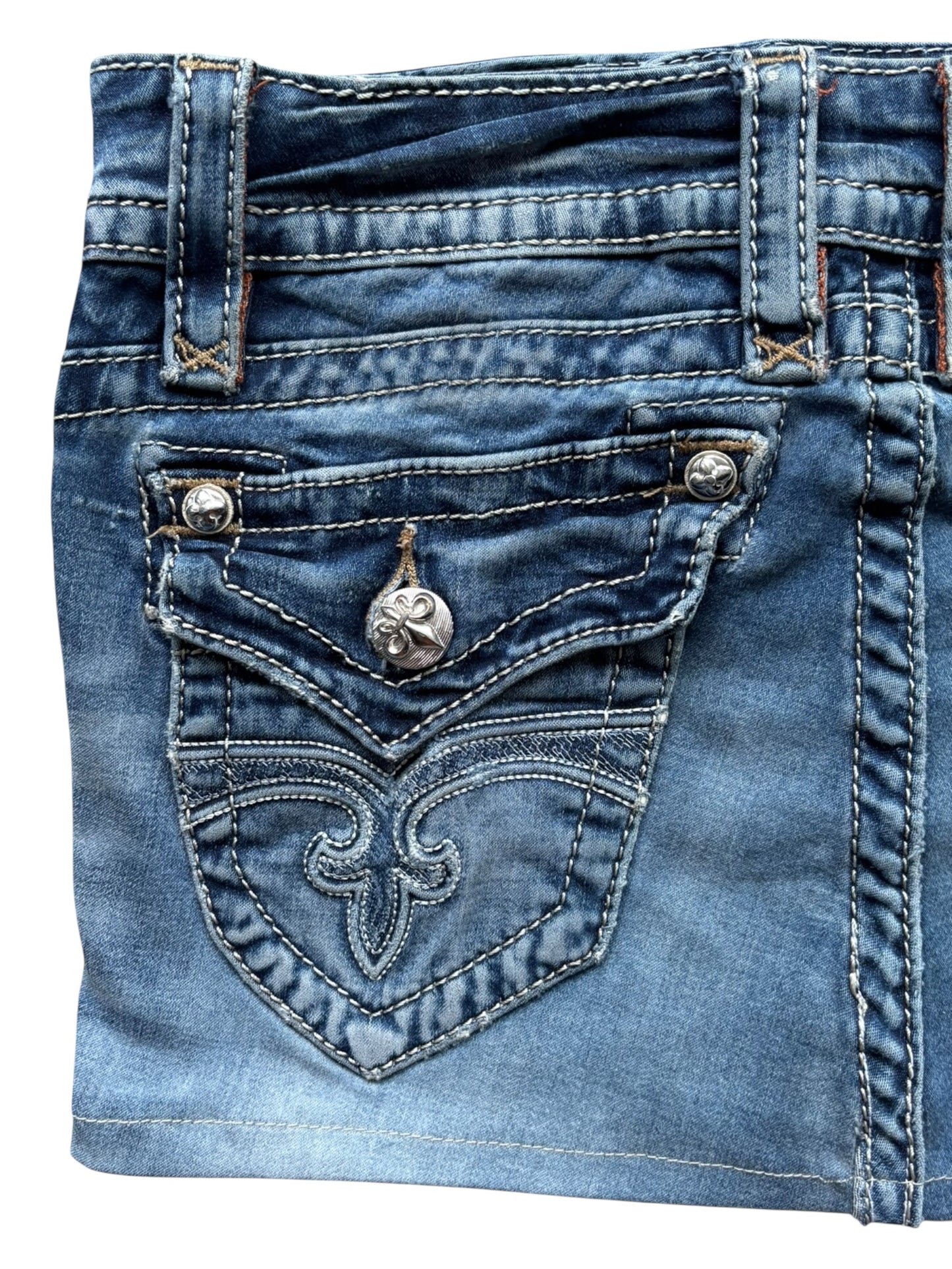 Rock Revival Denim Skirt