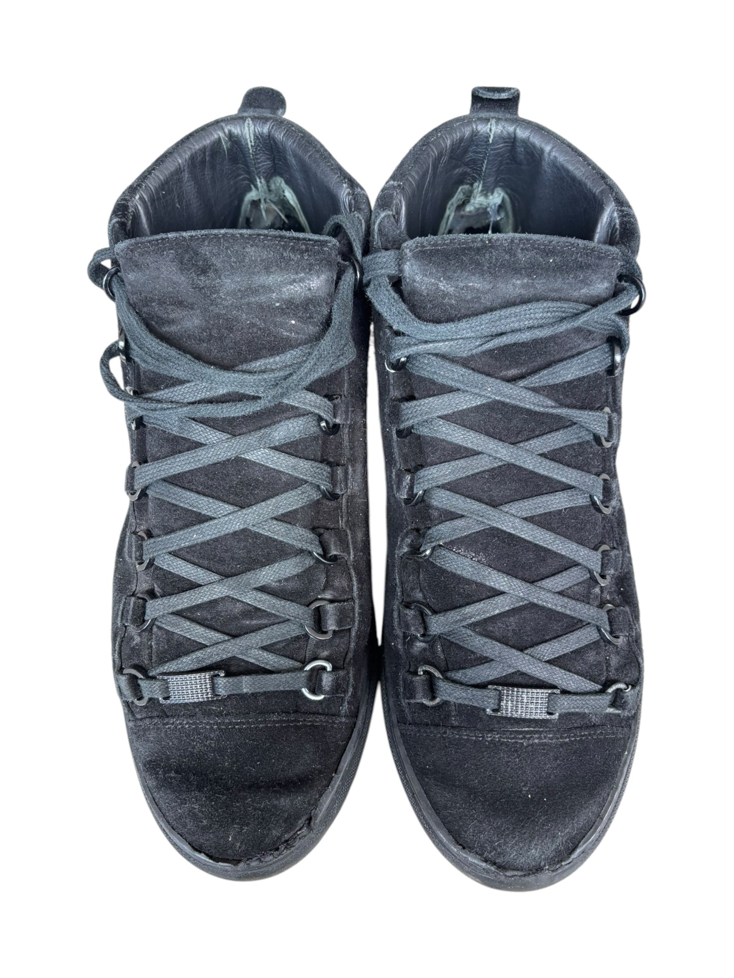 Balenciaga Arena High “Black Suede”