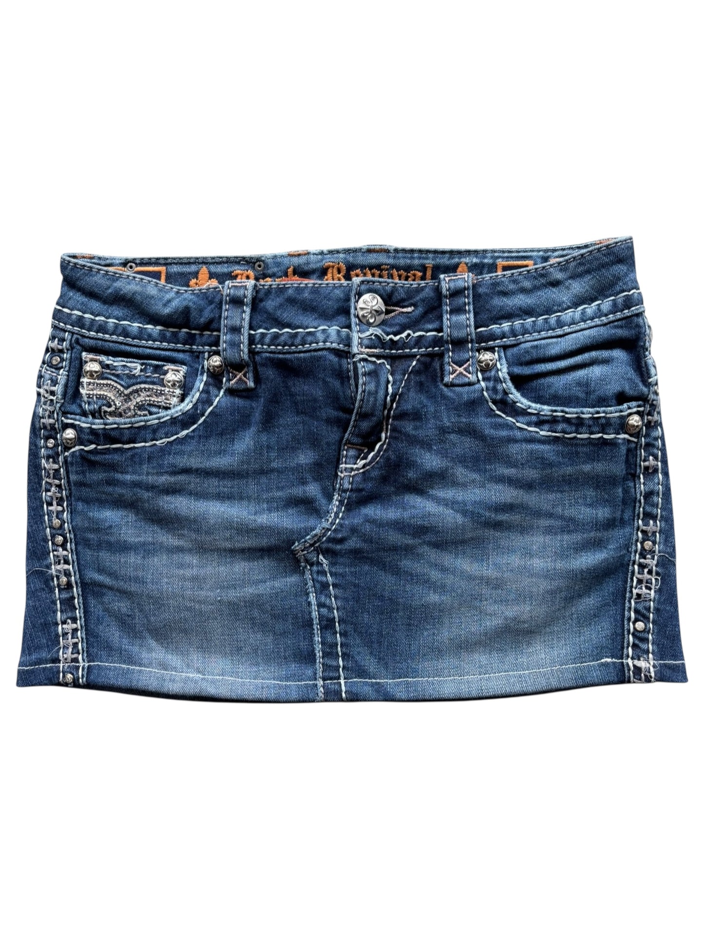 Rock Revival Denim Skirt