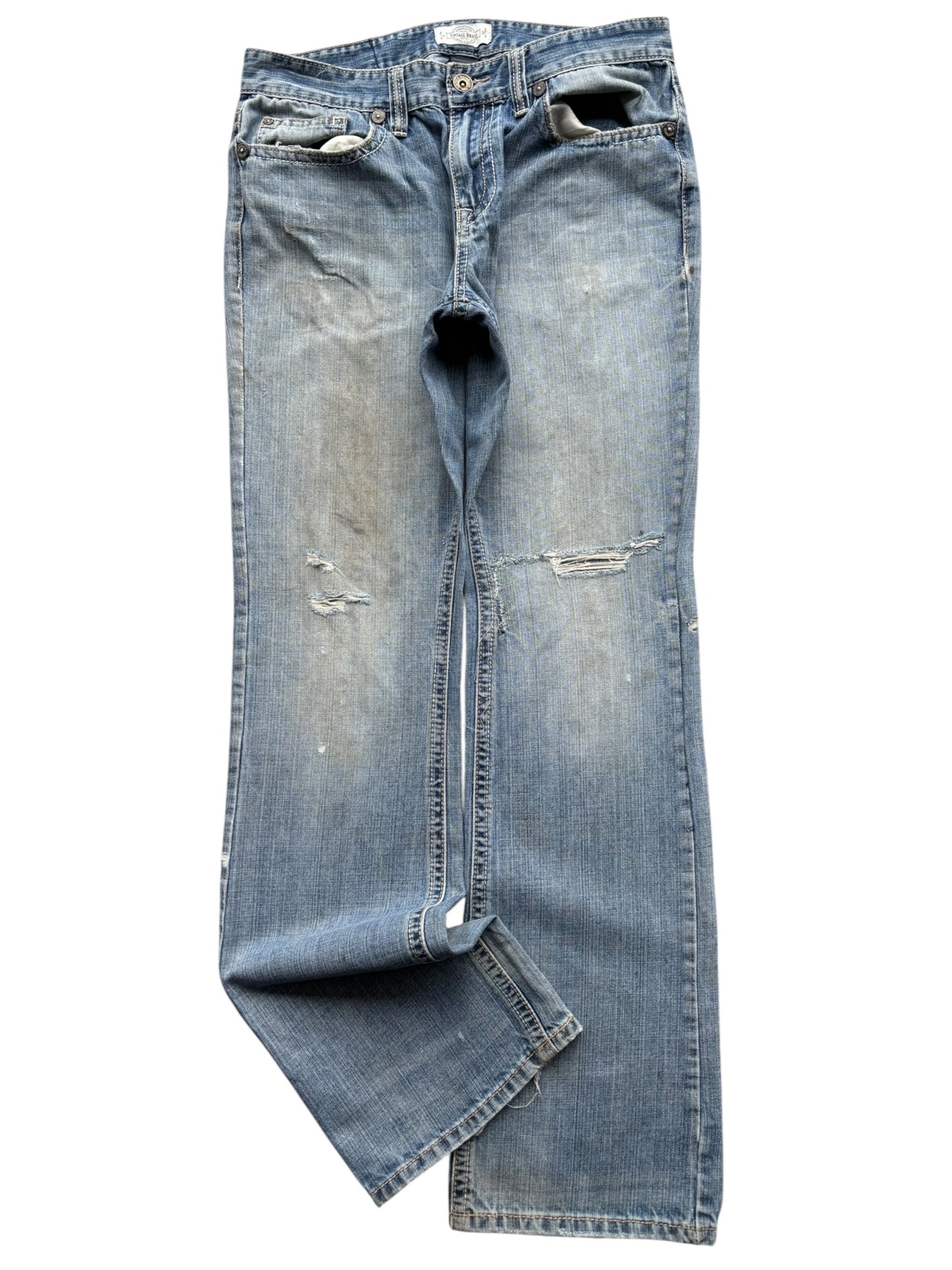 Vintage Brass Denim Jeans