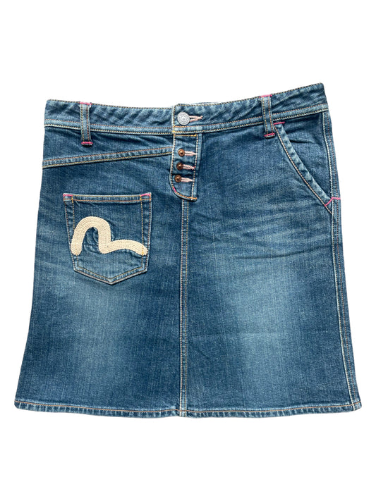 Evisu Denim Skirt