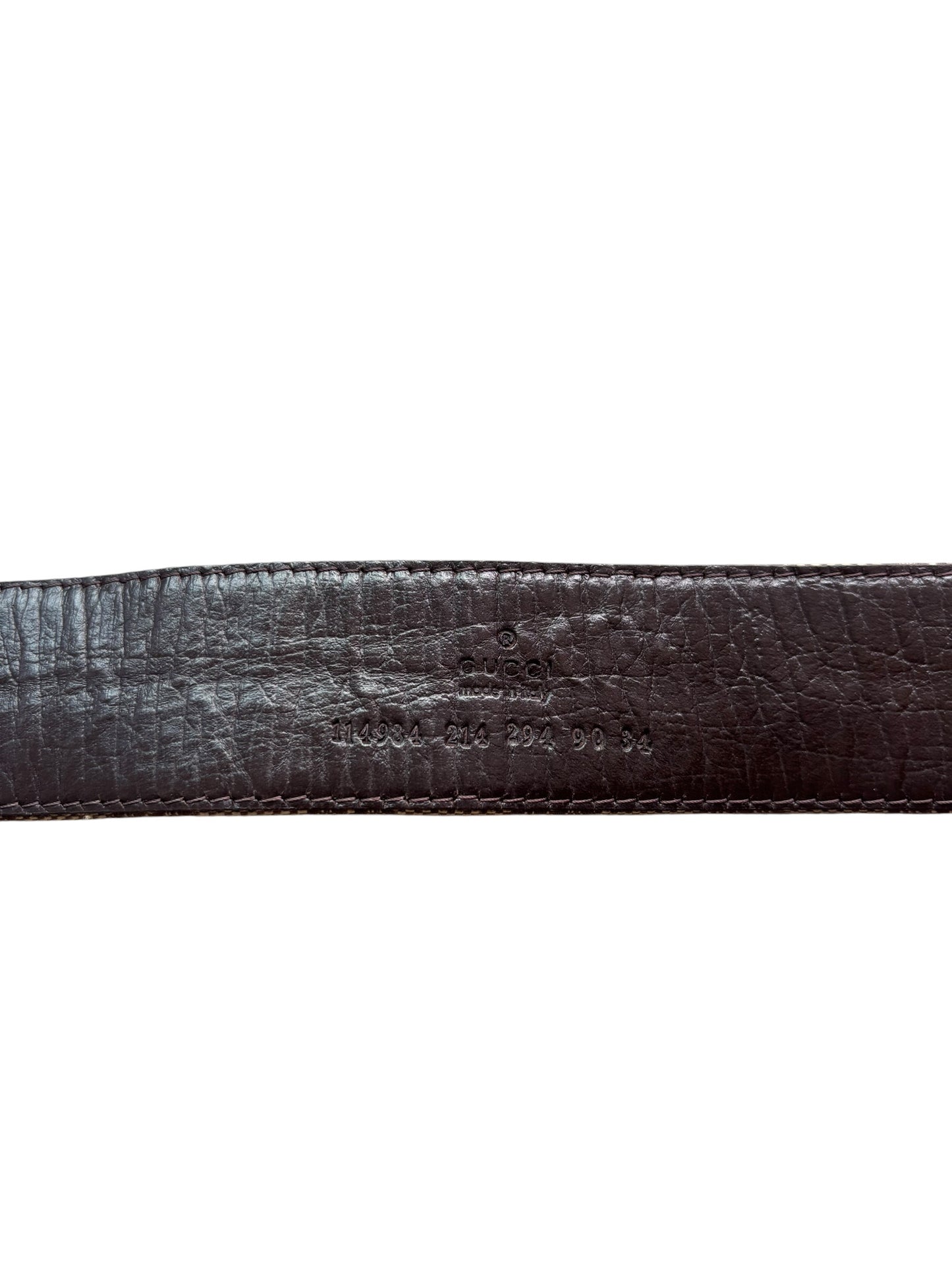 Gucci Monogram Belt