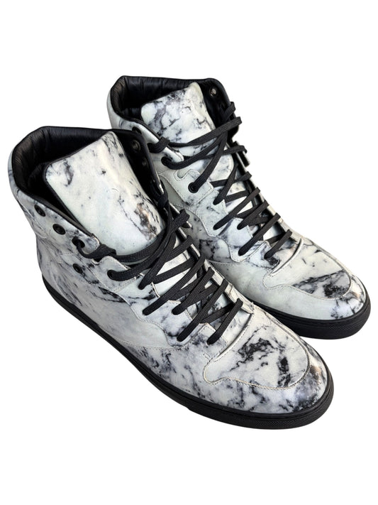 Balenciaga Marble High Tops (EU44-Fits like 45)