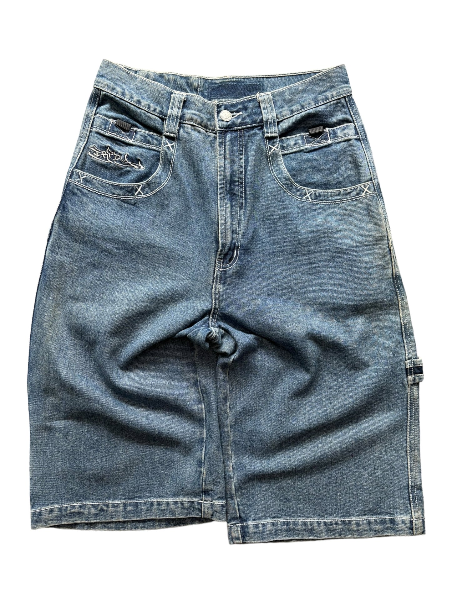 Wu Day Wei Denim Shorts