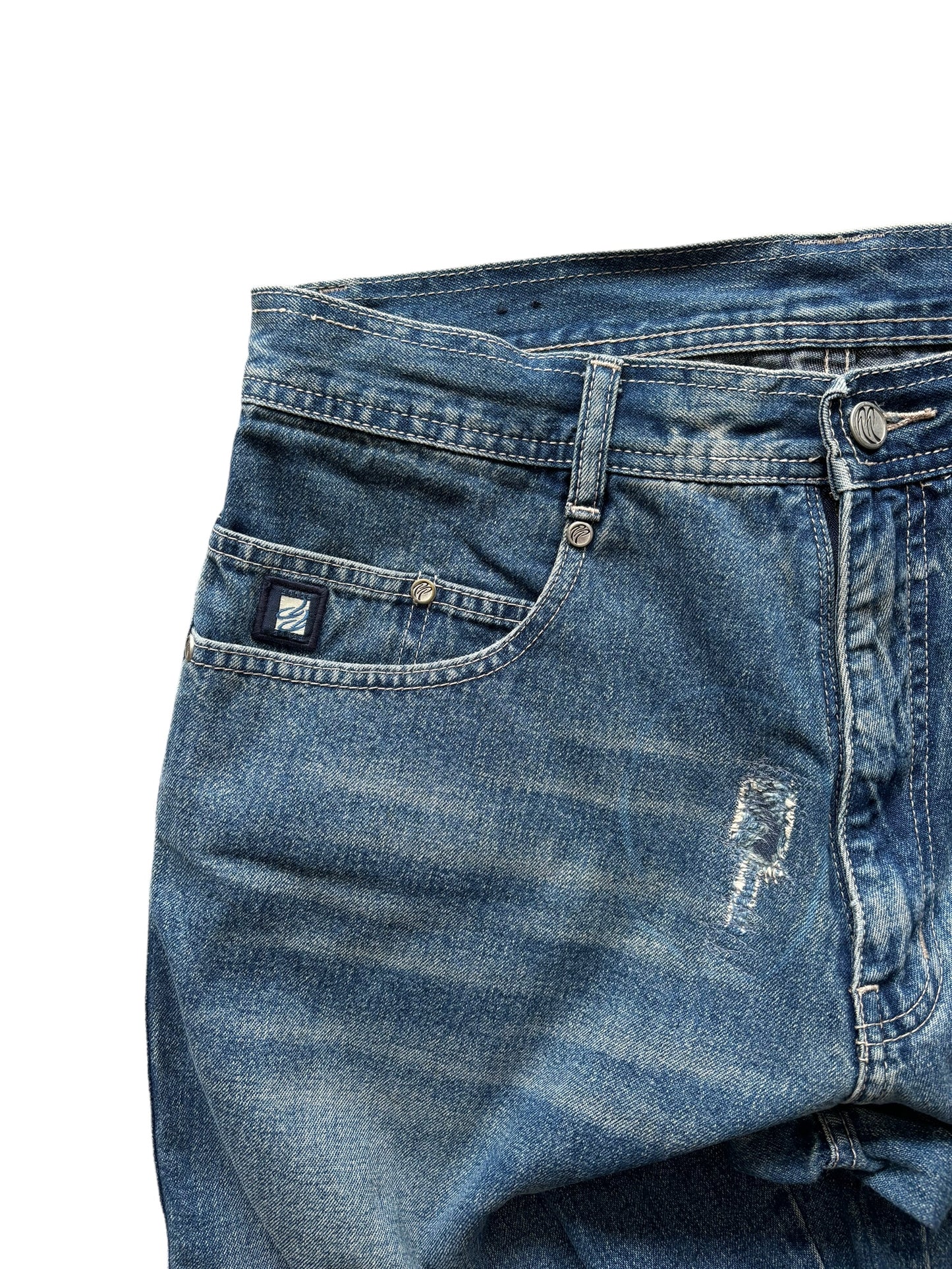 Pelle Pelle Denim Shorts