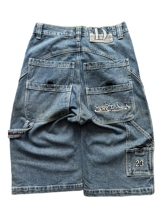 Wu Day Wei Denim Shorts