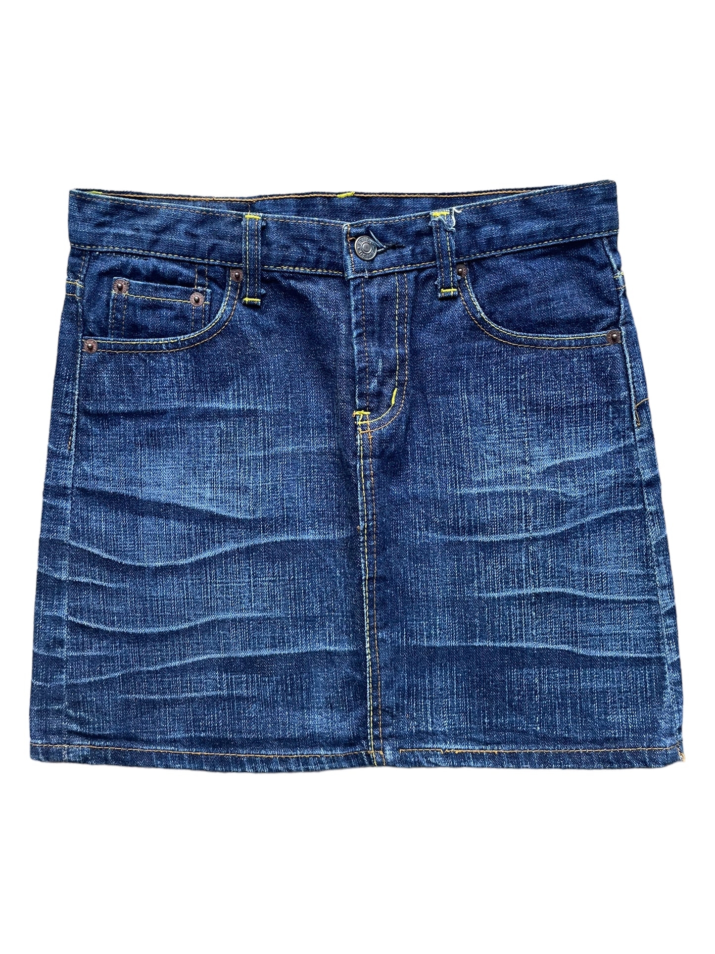 Evisu Denim Skirt