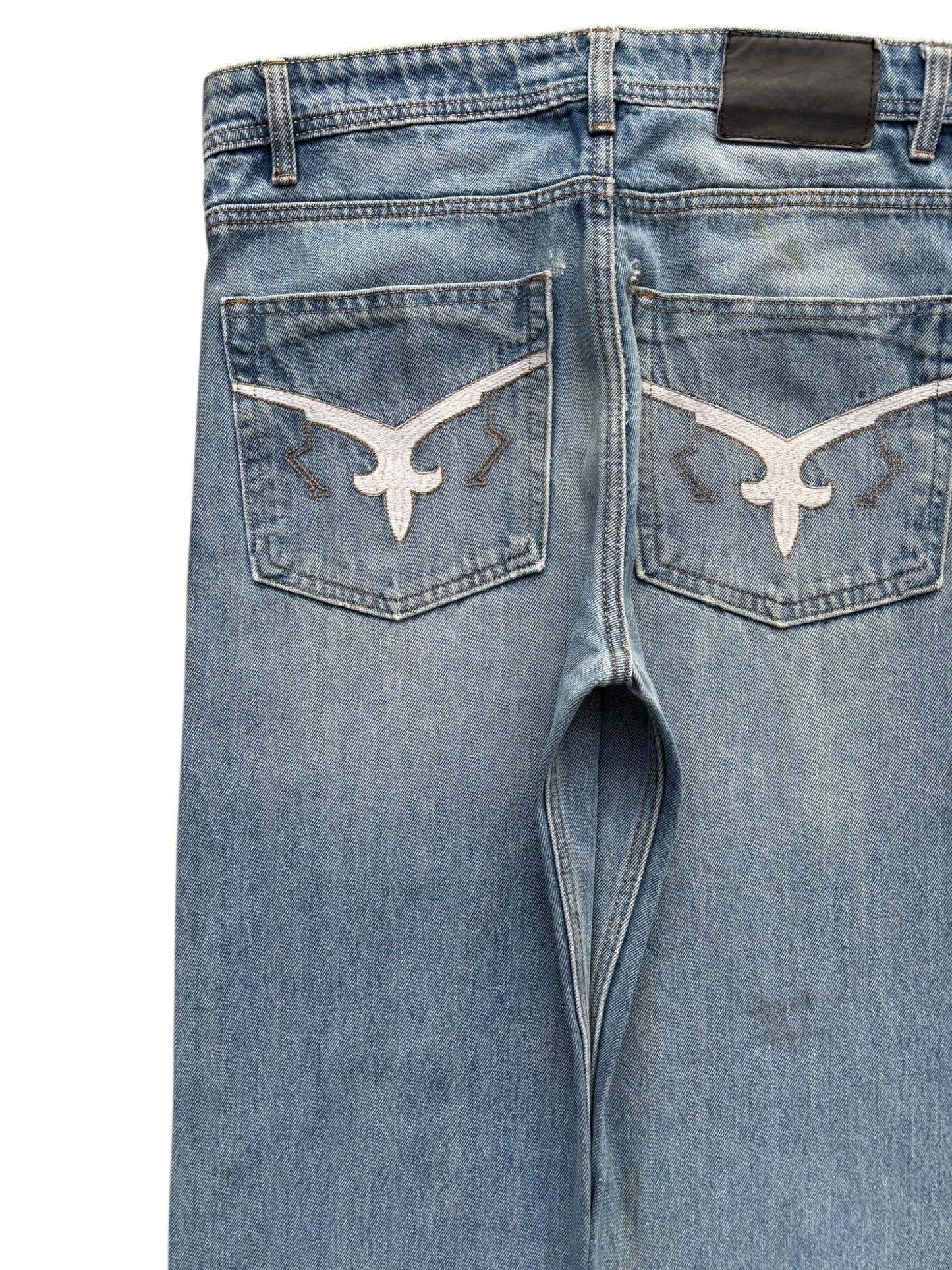 Rock Revival Style Denim Jeans