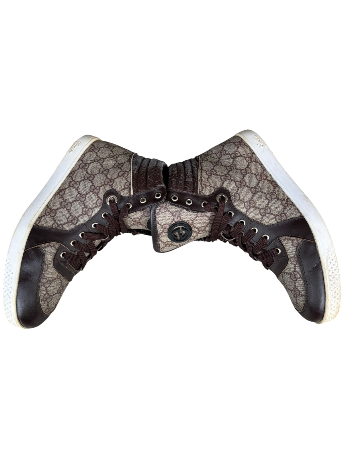 Gucci Monogram High Tops (EU42)